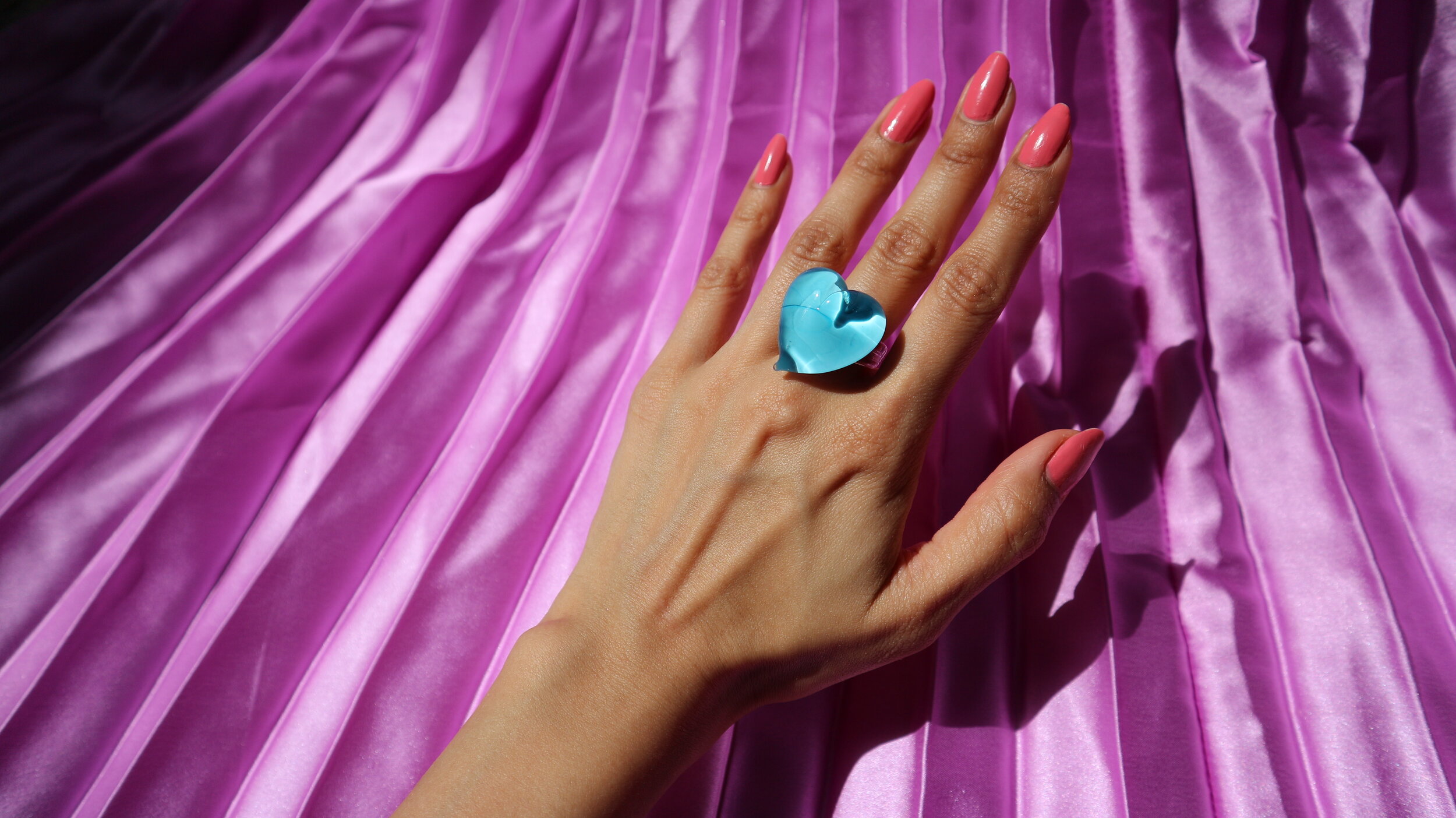 Blue Heart Ring £20