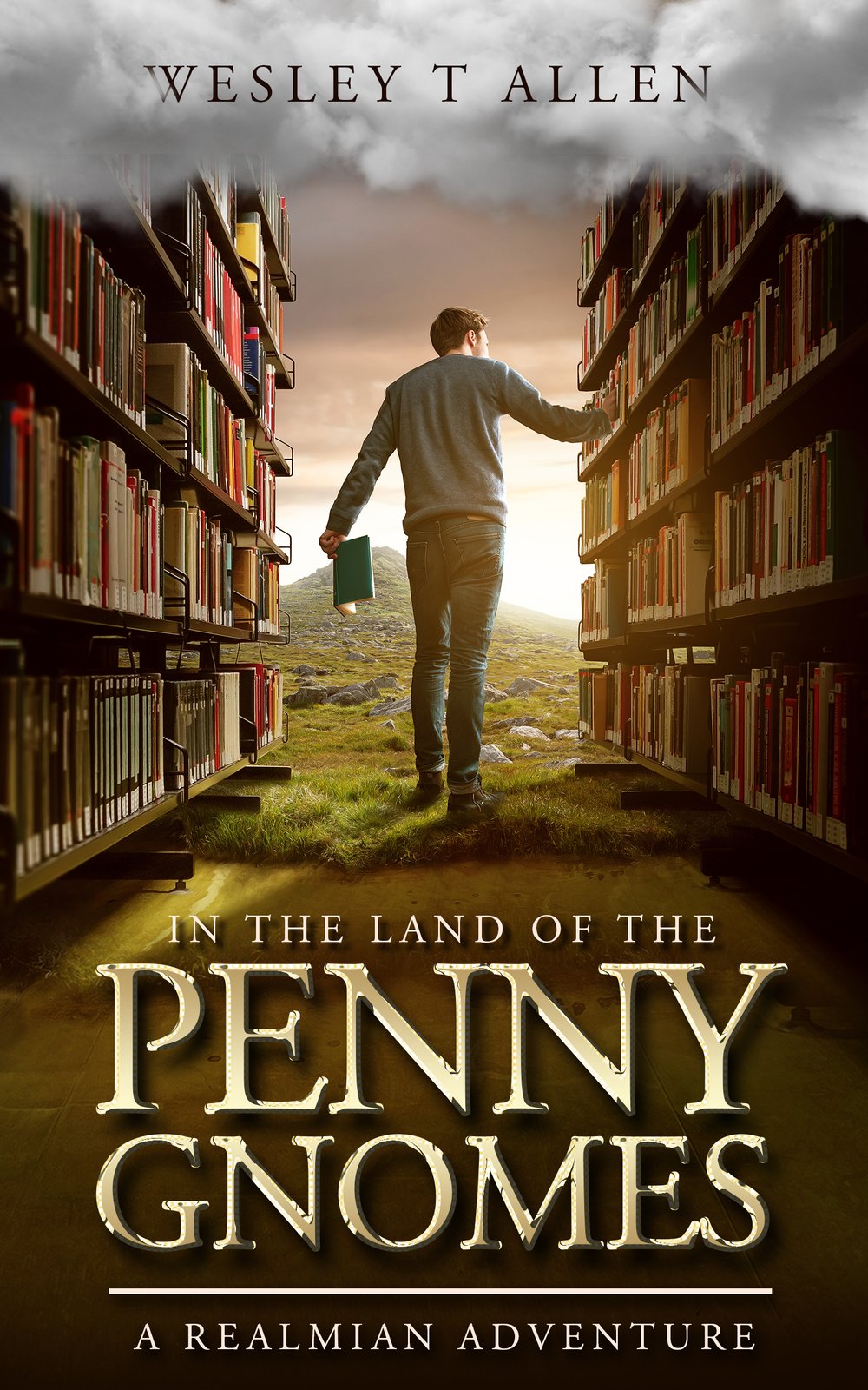 In the Land of the Penny Gnomes book cover design by iLoveMyCover
