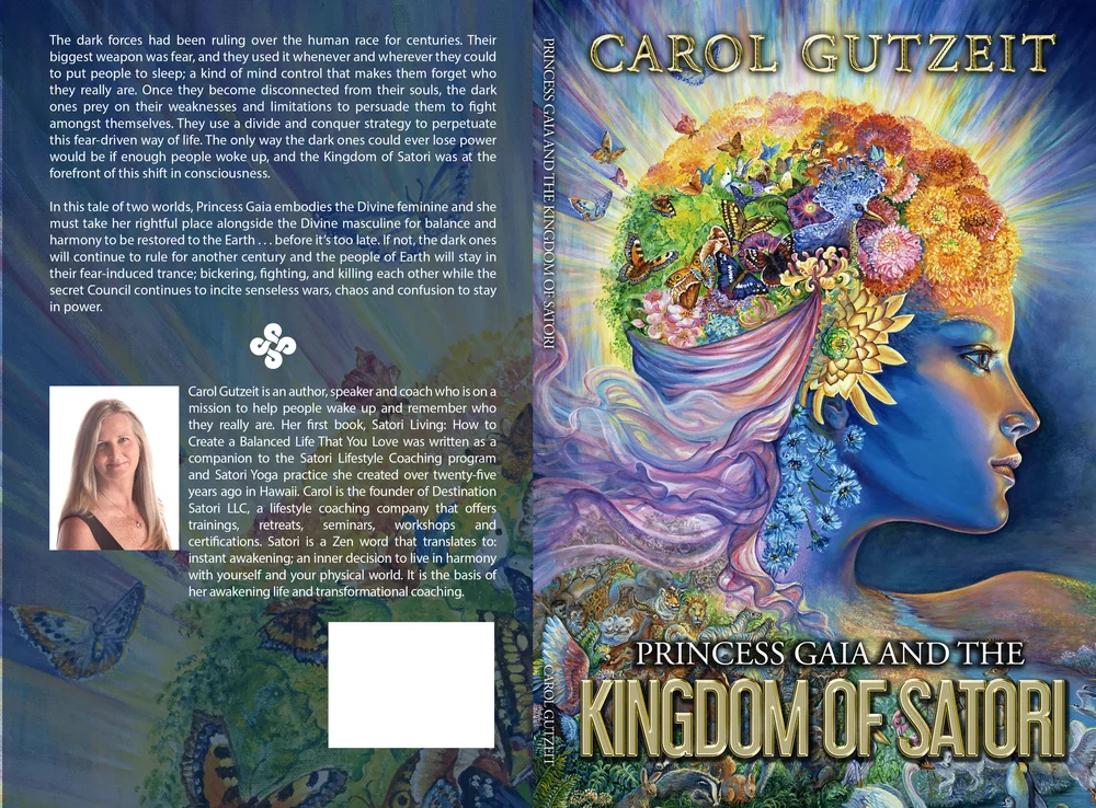 Princess Gaia and the Kingdom of Satori book cover design by iLoveMyCover