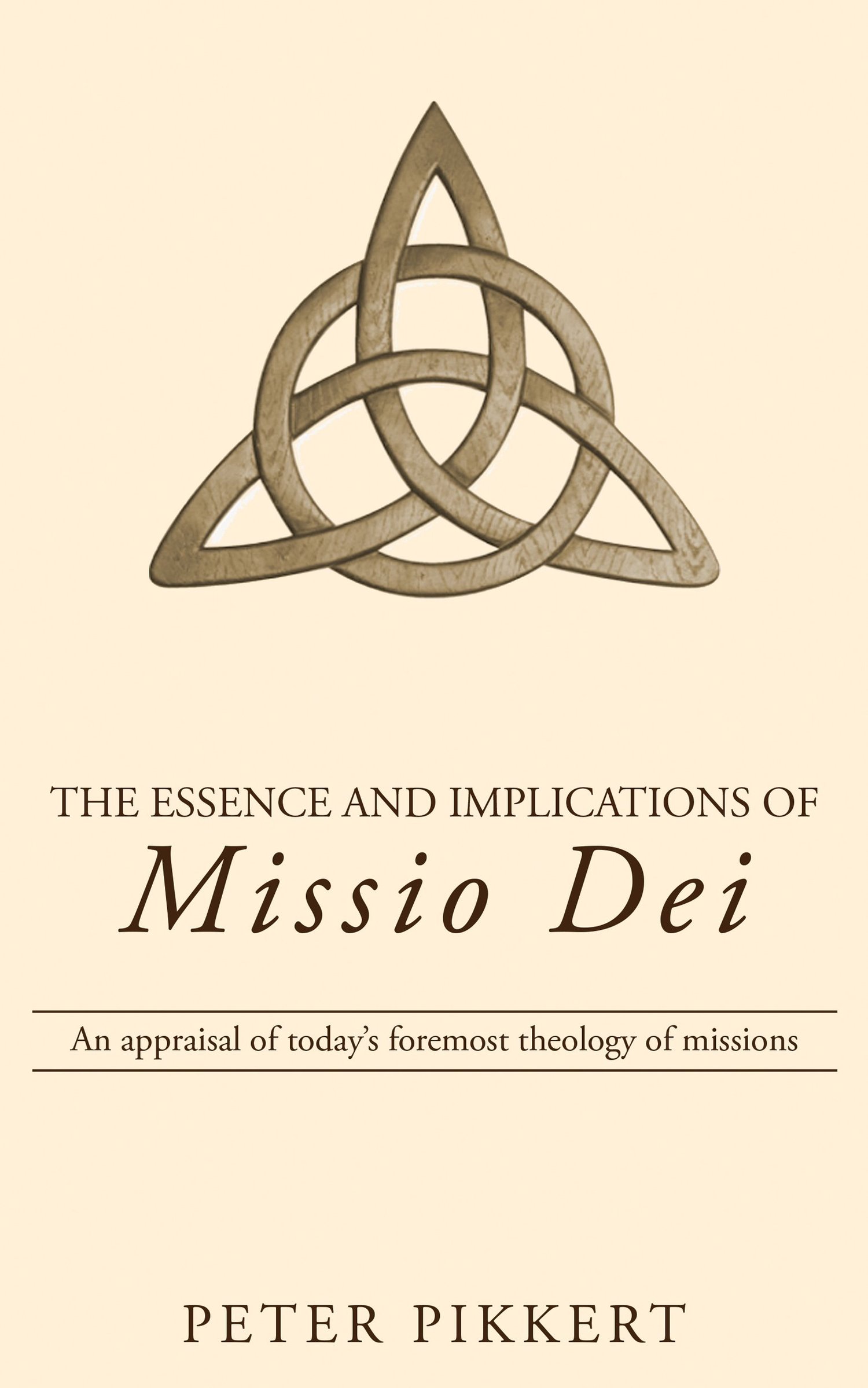 The Essence and Implications of Missio Dei book cover design by iLoveMyCover