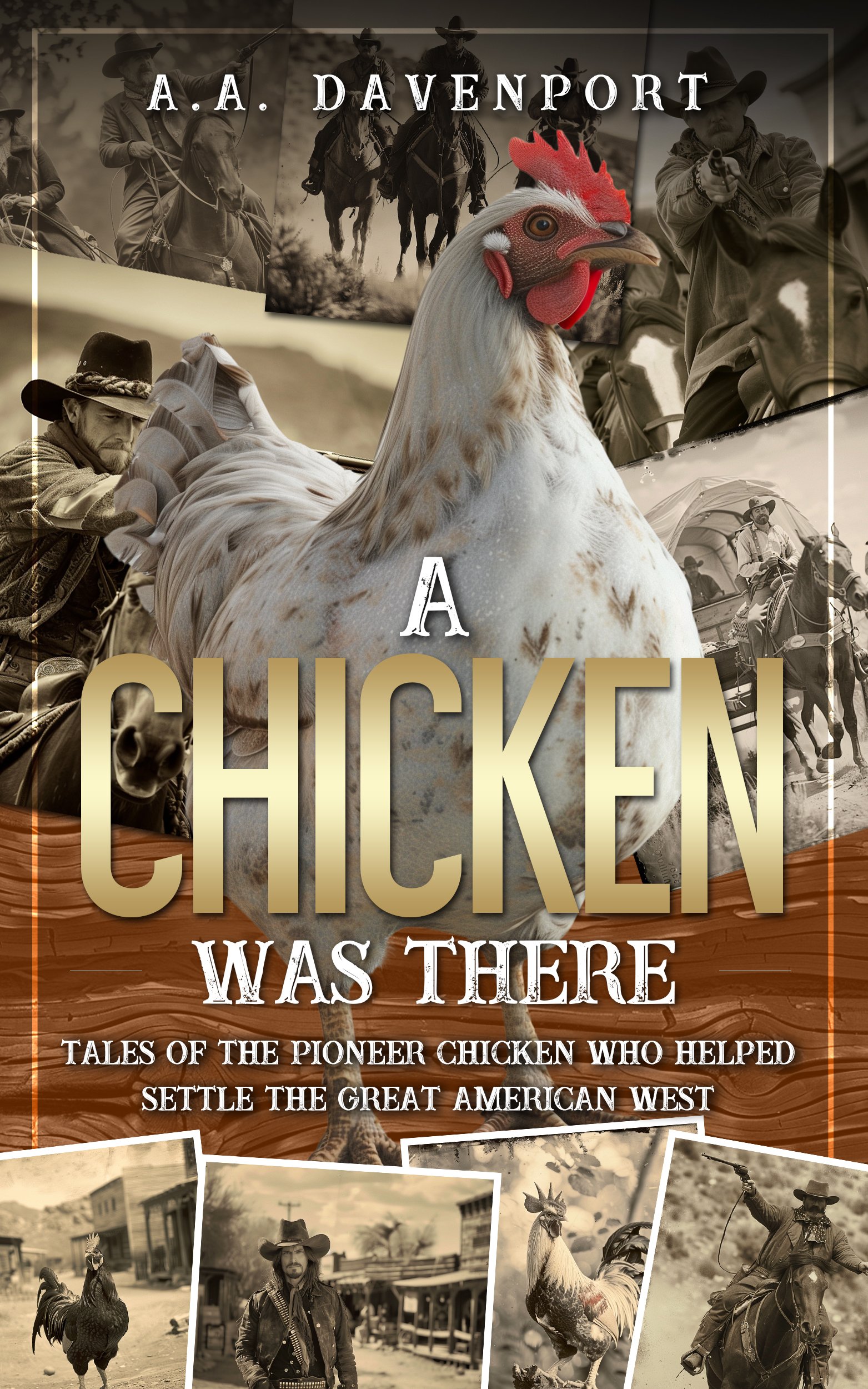 A Chicken Was There book cover by A. A. Davenport