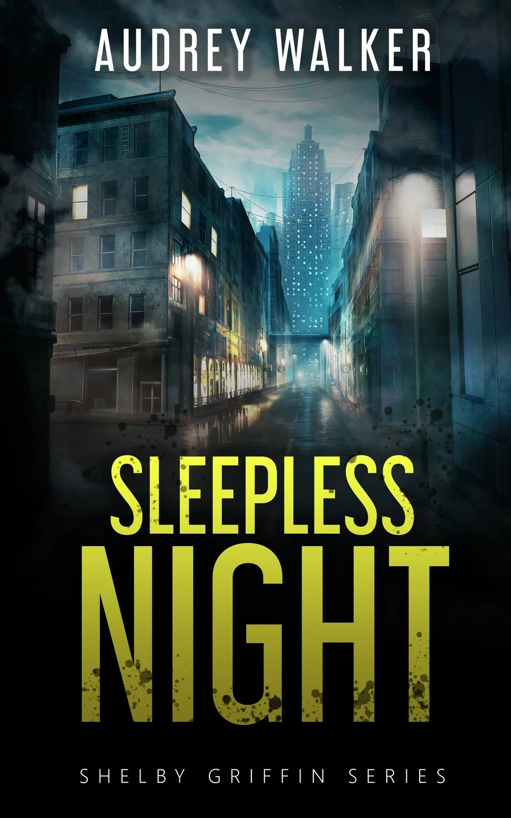 Sleepless Night mystery suspense book cover design by iLoveMyCover
