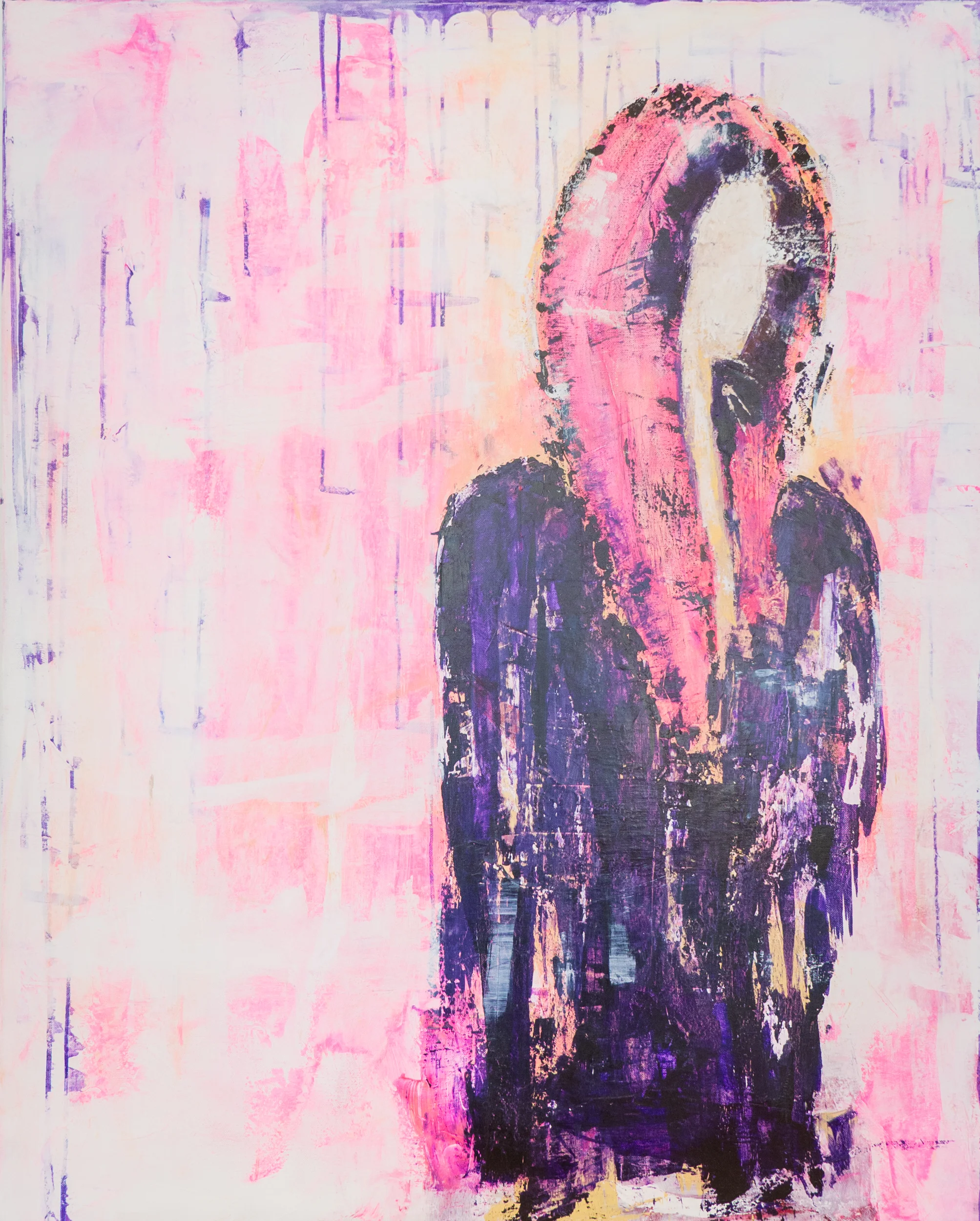 RIGHT DIRECTION, Acryl, 80x100, (myyty)