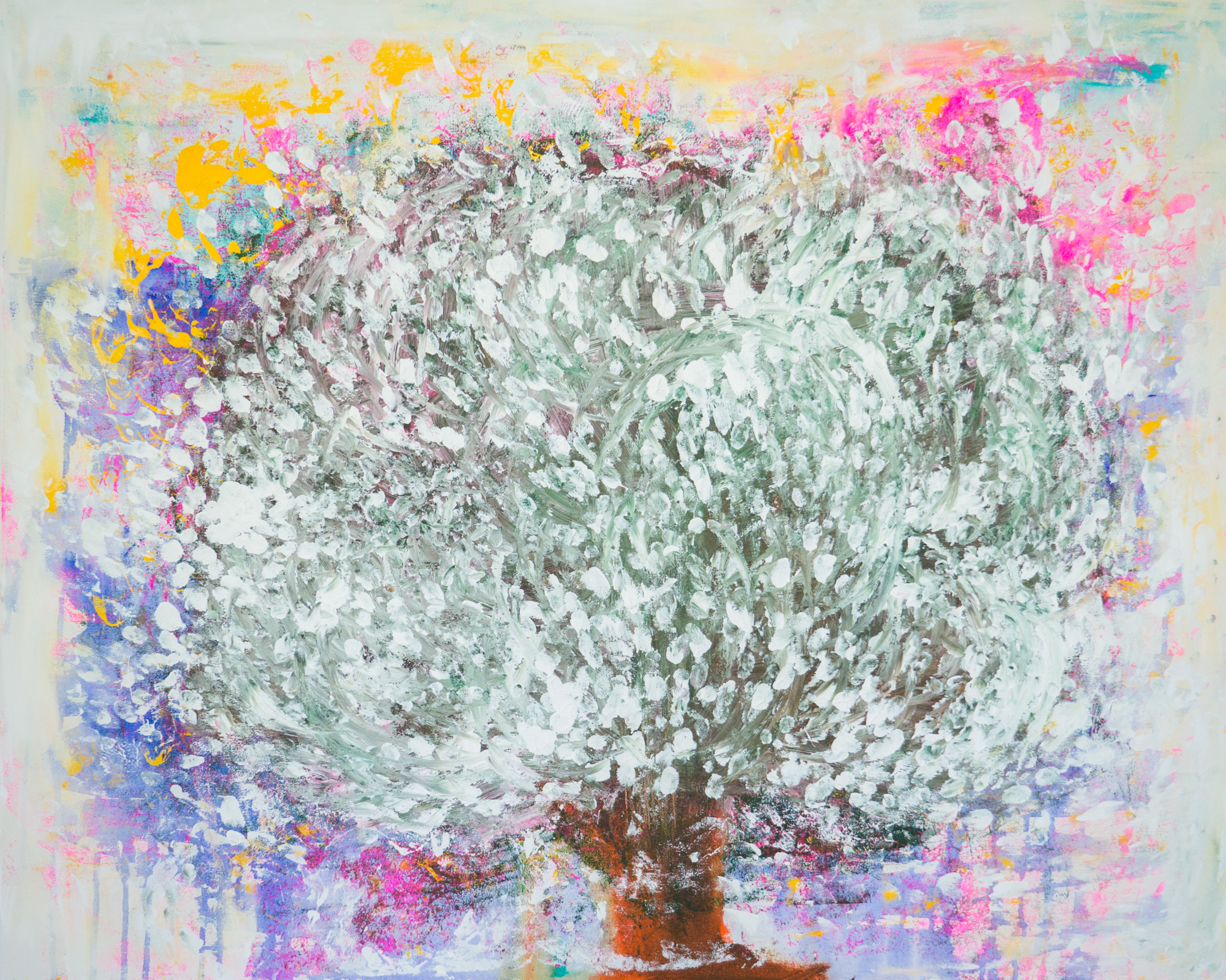 TREE OF LIFE, Acryl, 80x100, (myyty)
