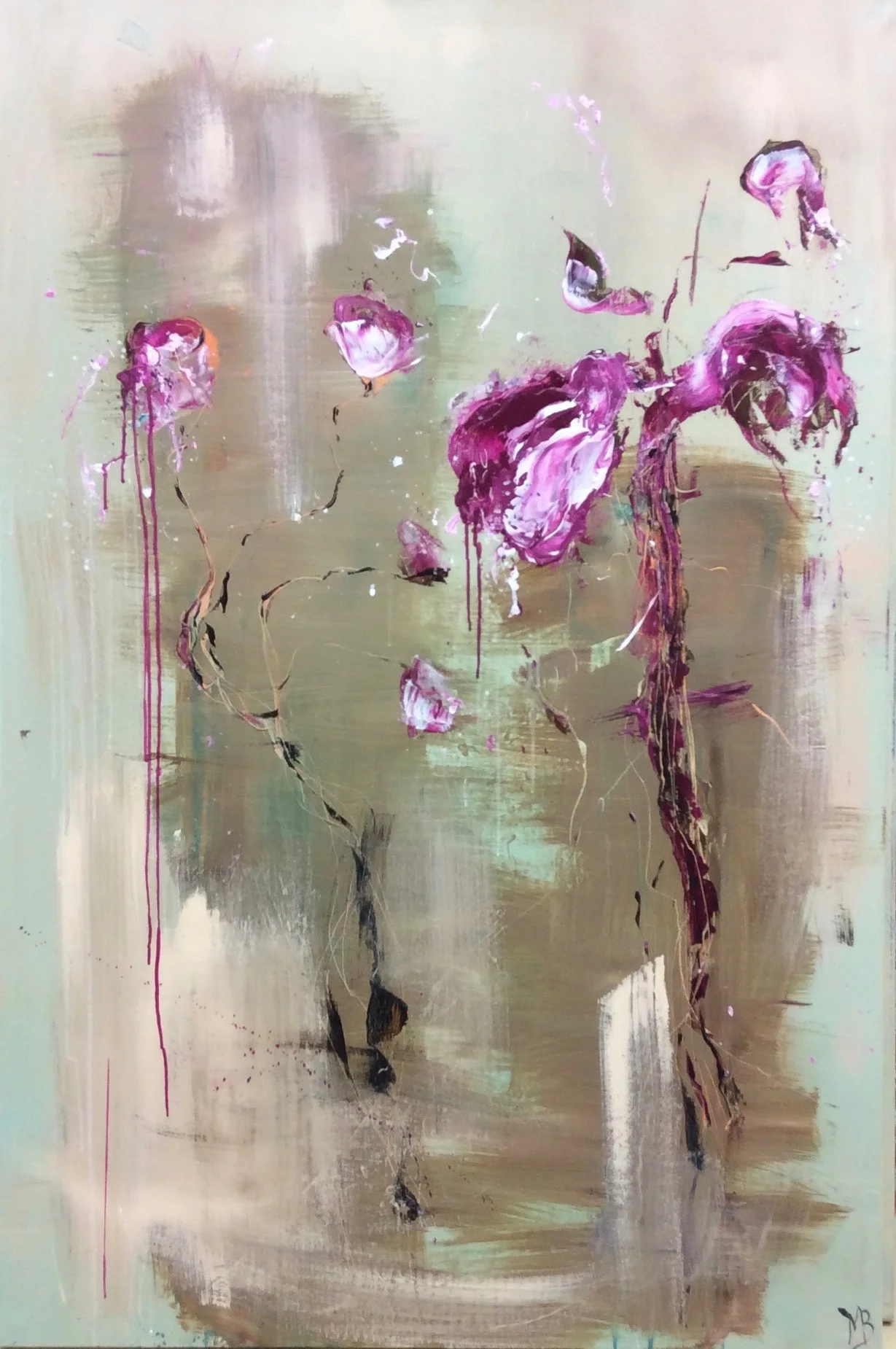 Lumikuningatar, Acryl, 150x100