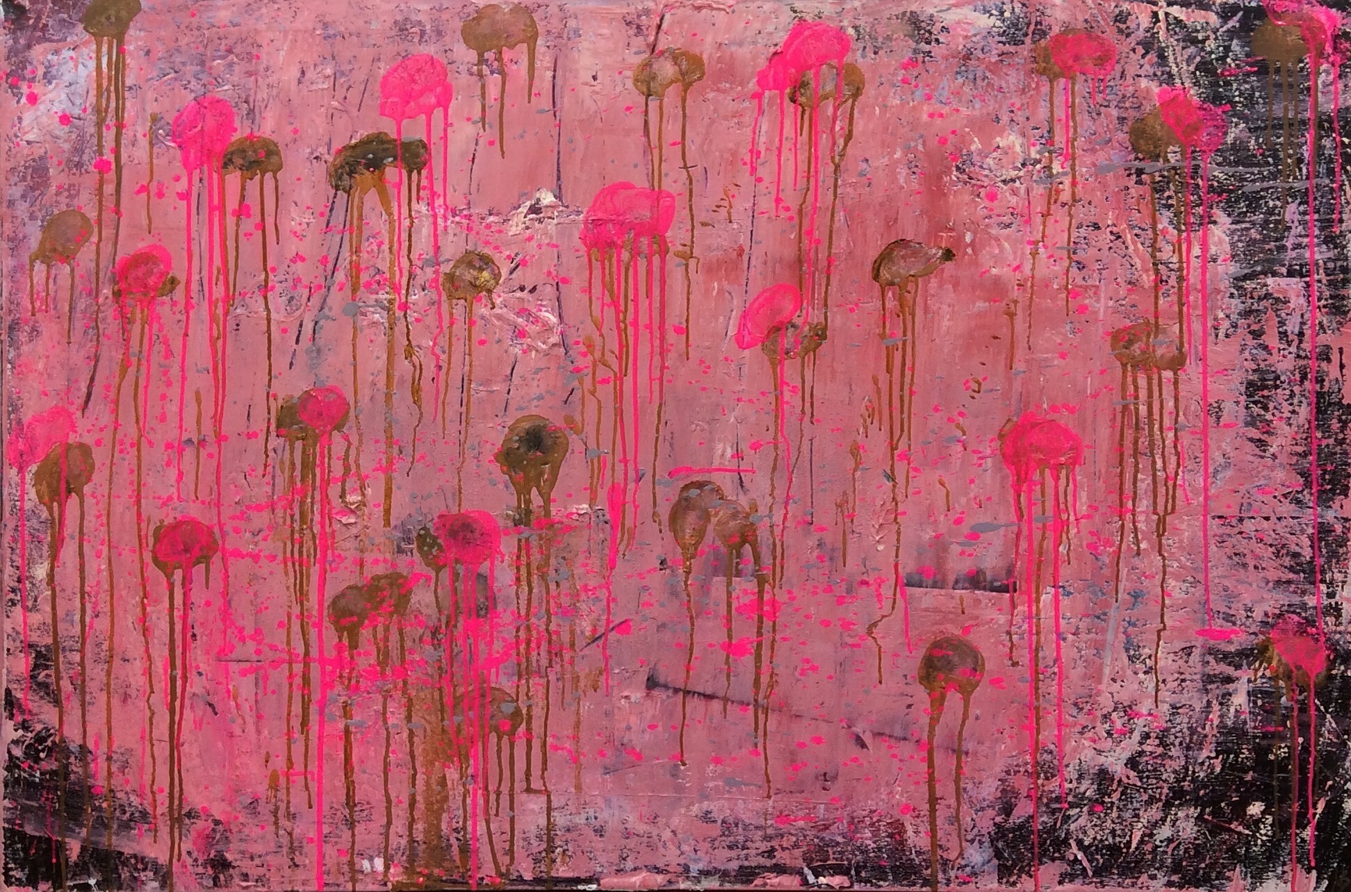 Cotton of life, Acryl, 150x100
