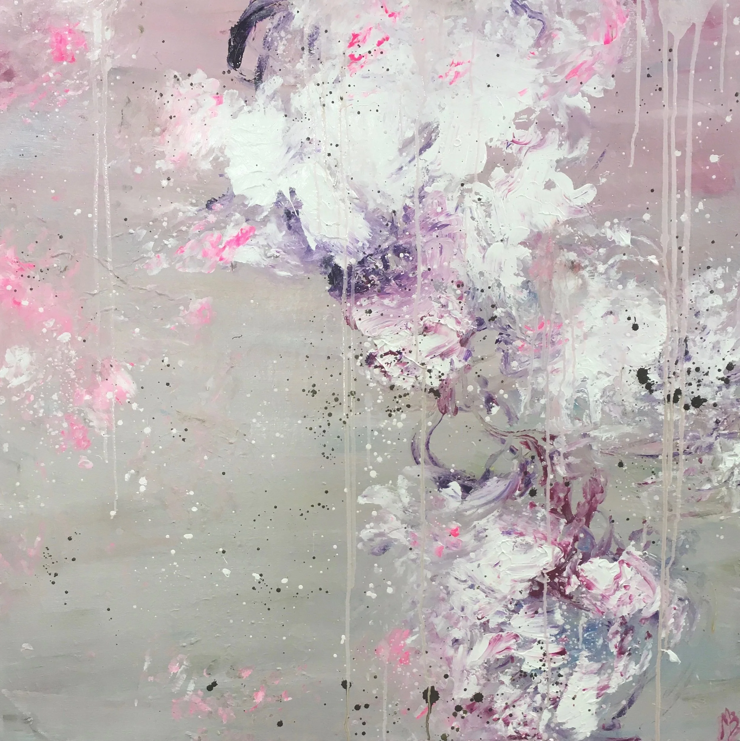 Dreamland, 100x100, Acrylic on Canvas (myyty)