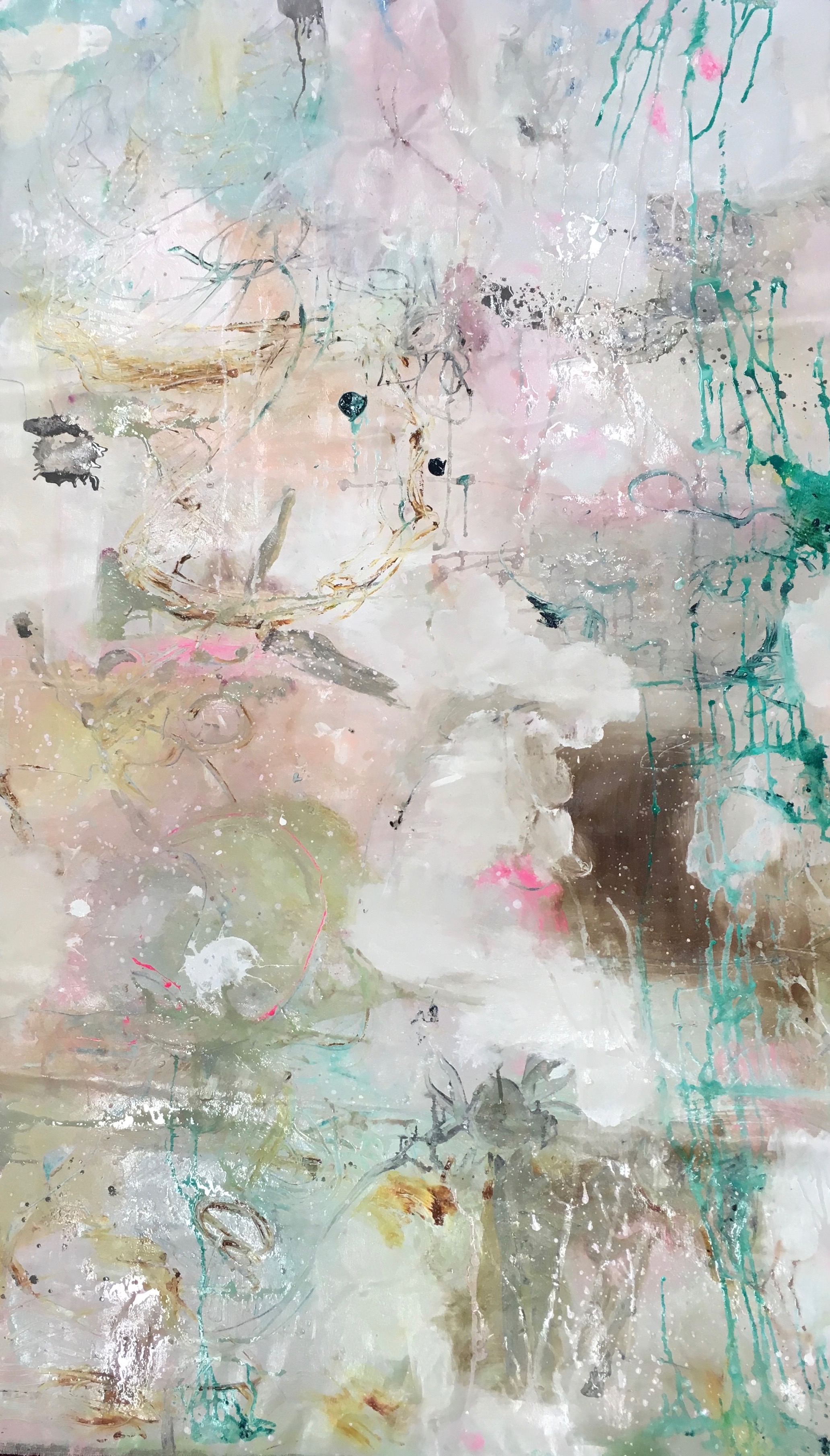 Play Joy, Oil / Acrylic on Canvas, 210x160 SOLD