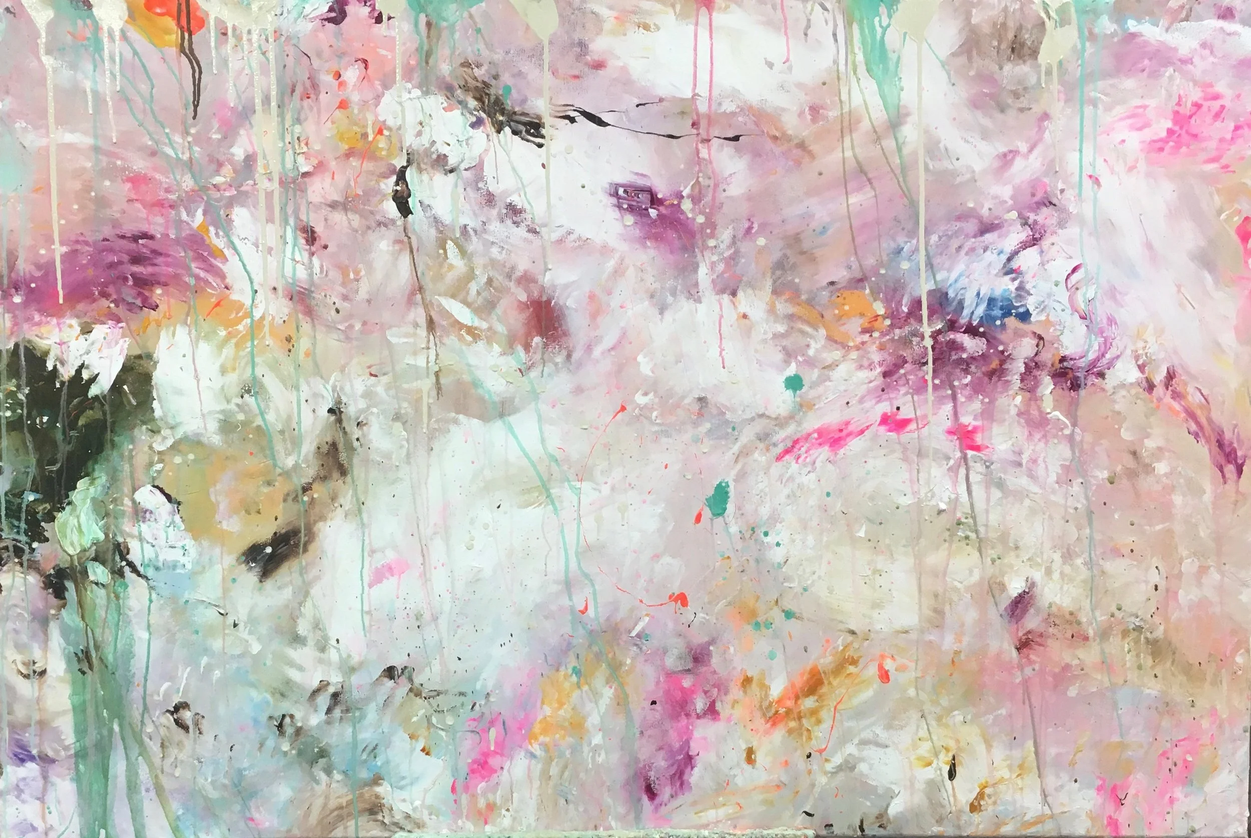 Mary Poppins Is Coming, Acrylic, 100x150 SOLD