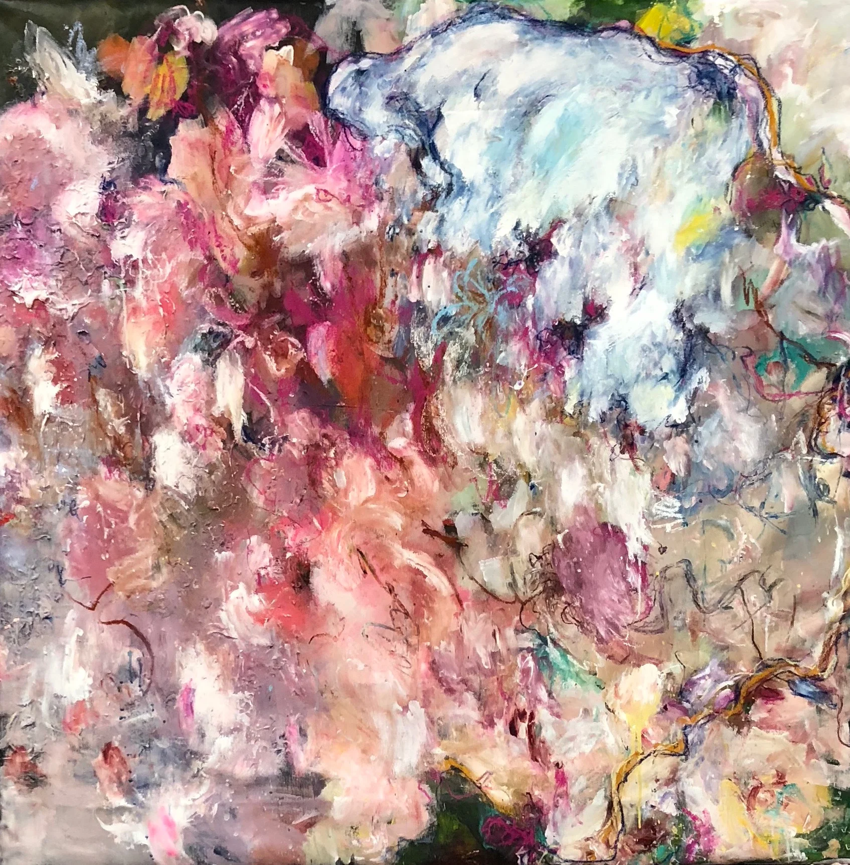 IT'S GONNA BLOW YOUR MIND, 150X150, SEKATEKNIIKKA (myyty)