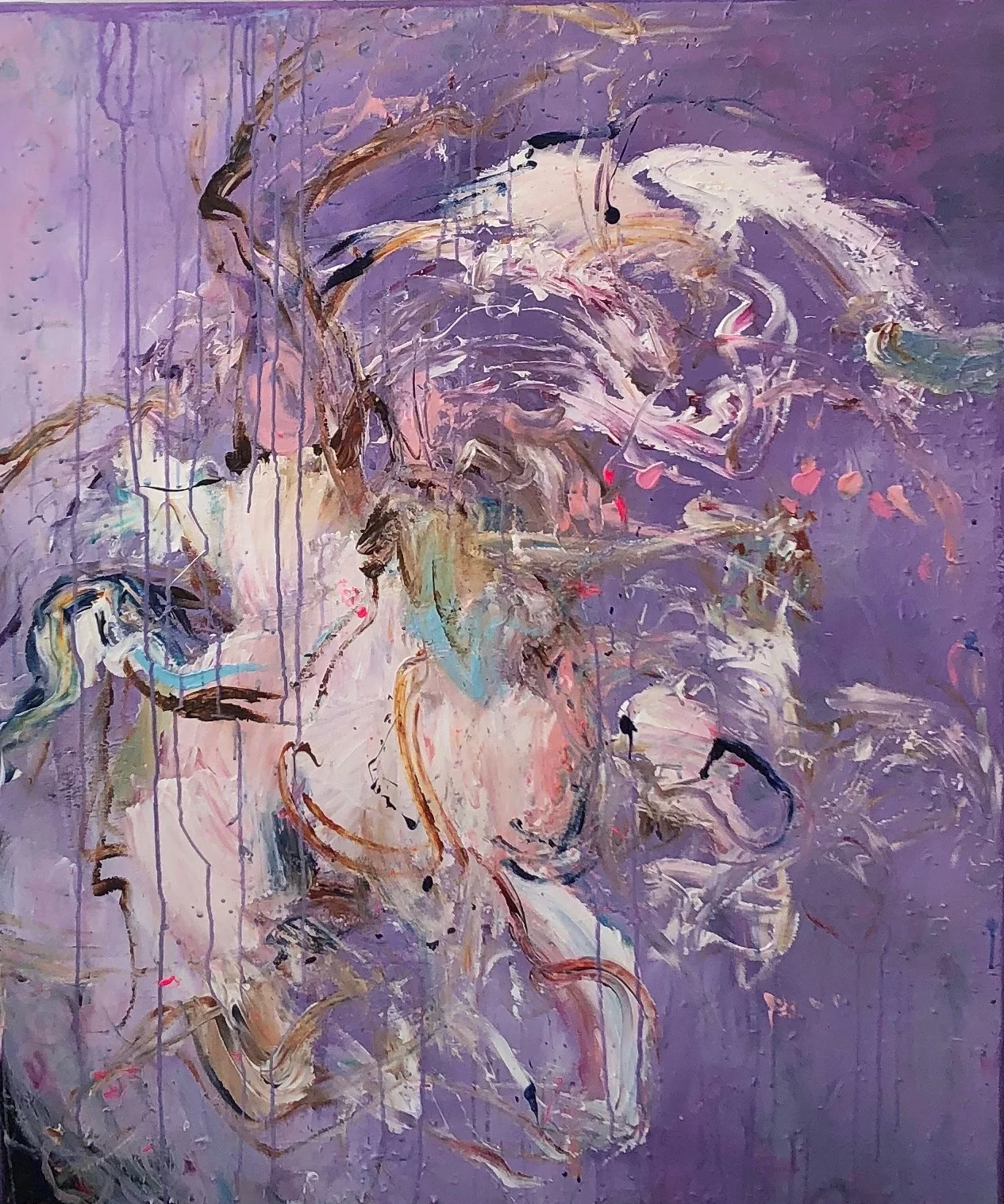 Yhdessä, 120x100, Acrylic on Canvas (myyty)