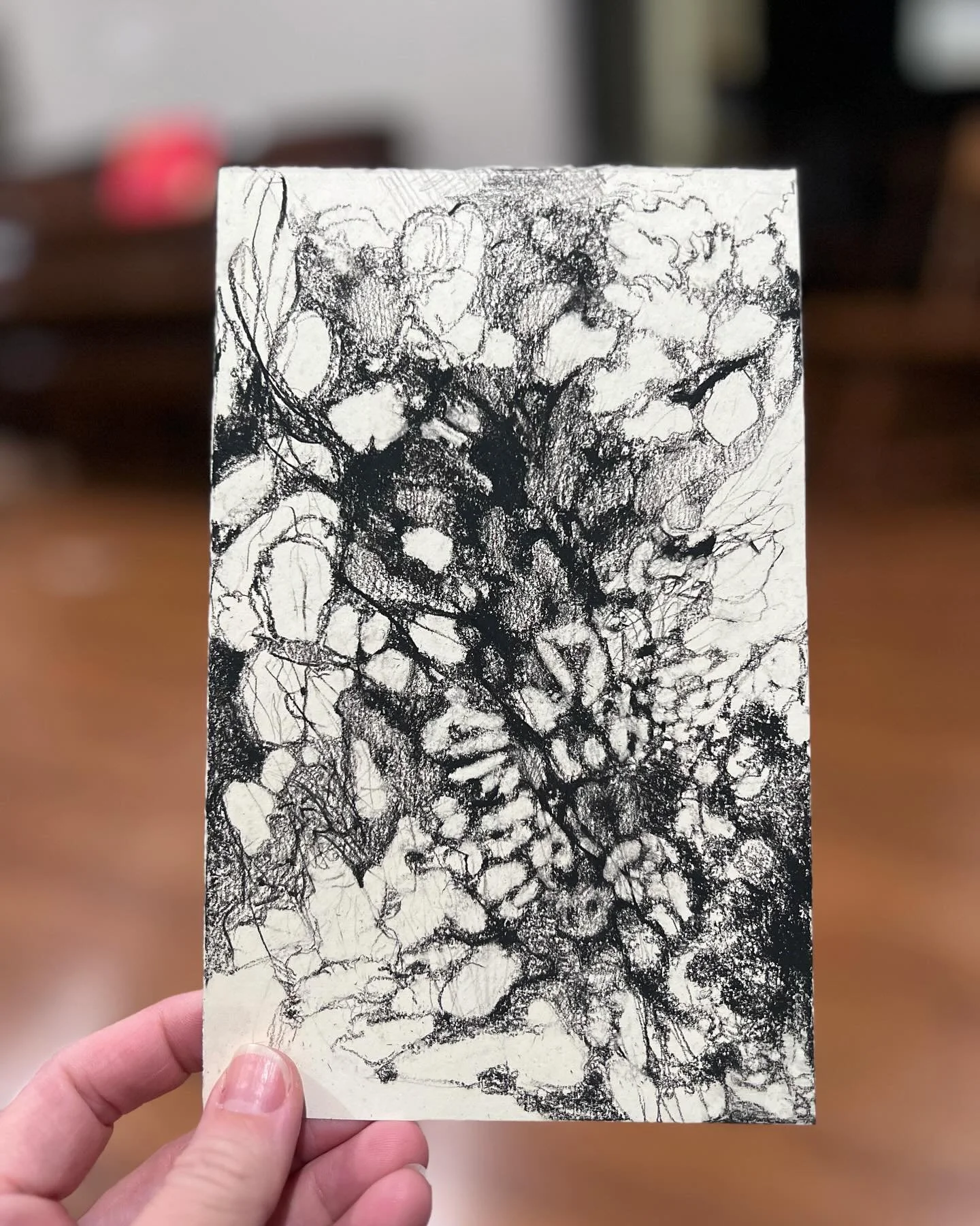 Which orientation 1, 2, 3, or 4??
This is a little charcoal and graphite drawing that I started years ago and just came back to

#drawing #contemporaryart #charcoaldrawing #contemporaryartist #contemporarydrawing #artist