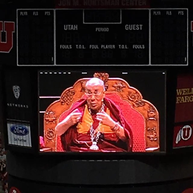 He said compassion begins at home....#dalailama #saltlakecity #utah #karmic #inspiration #compassion #lifechanging