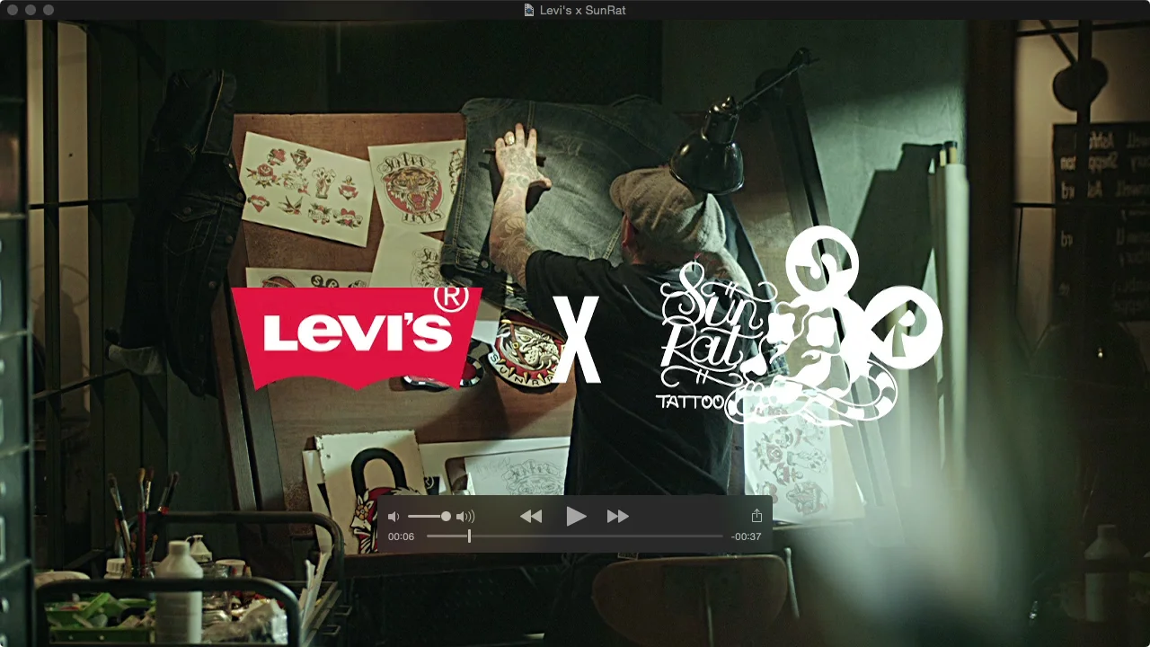  Levi's x SunRat Denim Exchange campaign - viral movie 