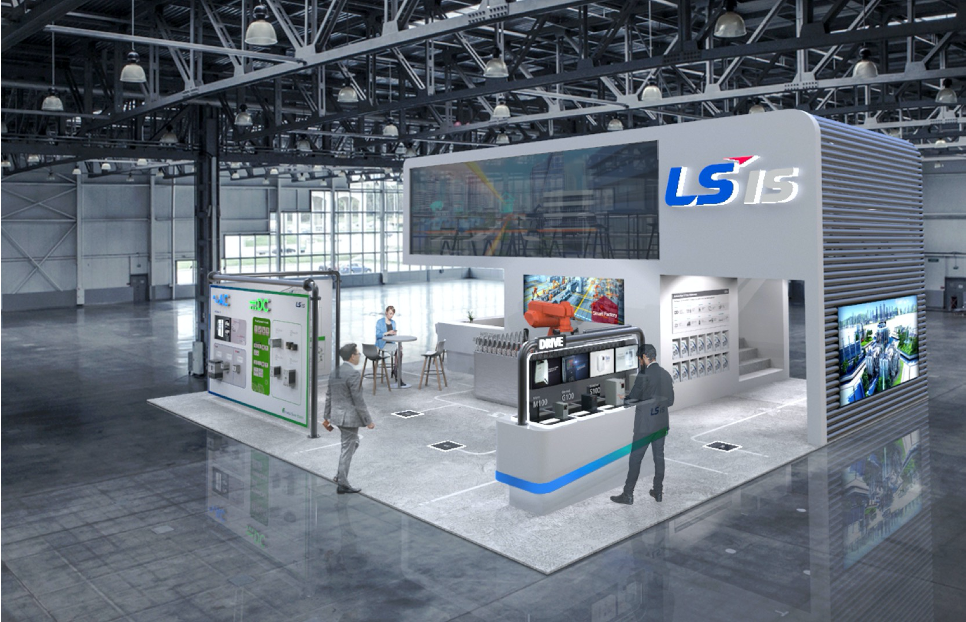  LS IS SPS Italia exhibition booth design (  https://youtu.be/qK-wQU21p4s  ) 
