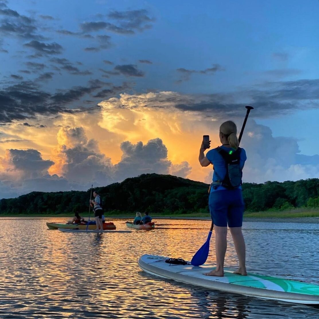 &ldquo;Picture yourself here&rdquo; 
Evening tour led by Ben @geotrippin

Sign up for a Sunset Tour or Night Bio Tour at northguanaoutpost.com/bookings. Bio tours are filling up quickly this week!

#gtmnerr #stufftodoinjax #northguanaoutpost #geotrip