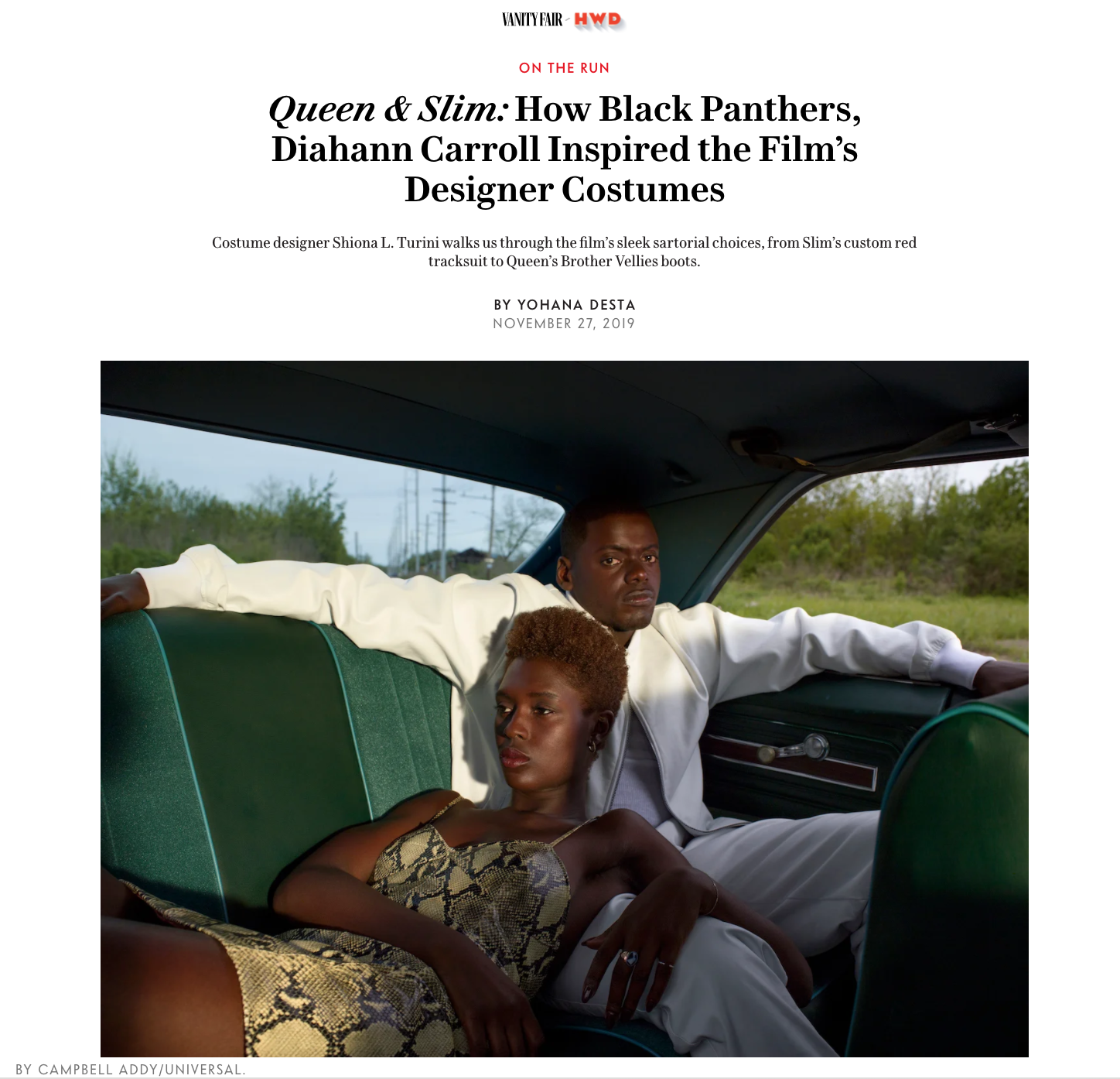 Vanity Fair | November 2019