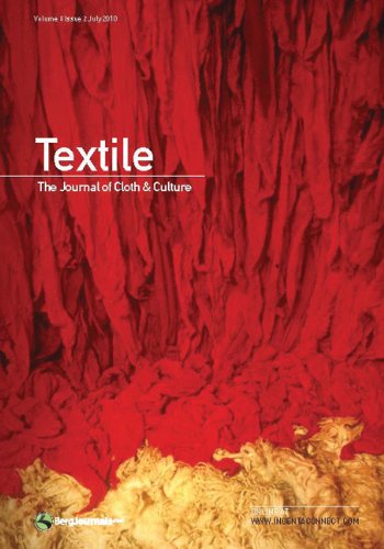 U.S. Exhibition Reviews Editor , Textile: The Journal of Cloth and Culture , Taylor & Francis, London, UK, 2014-present