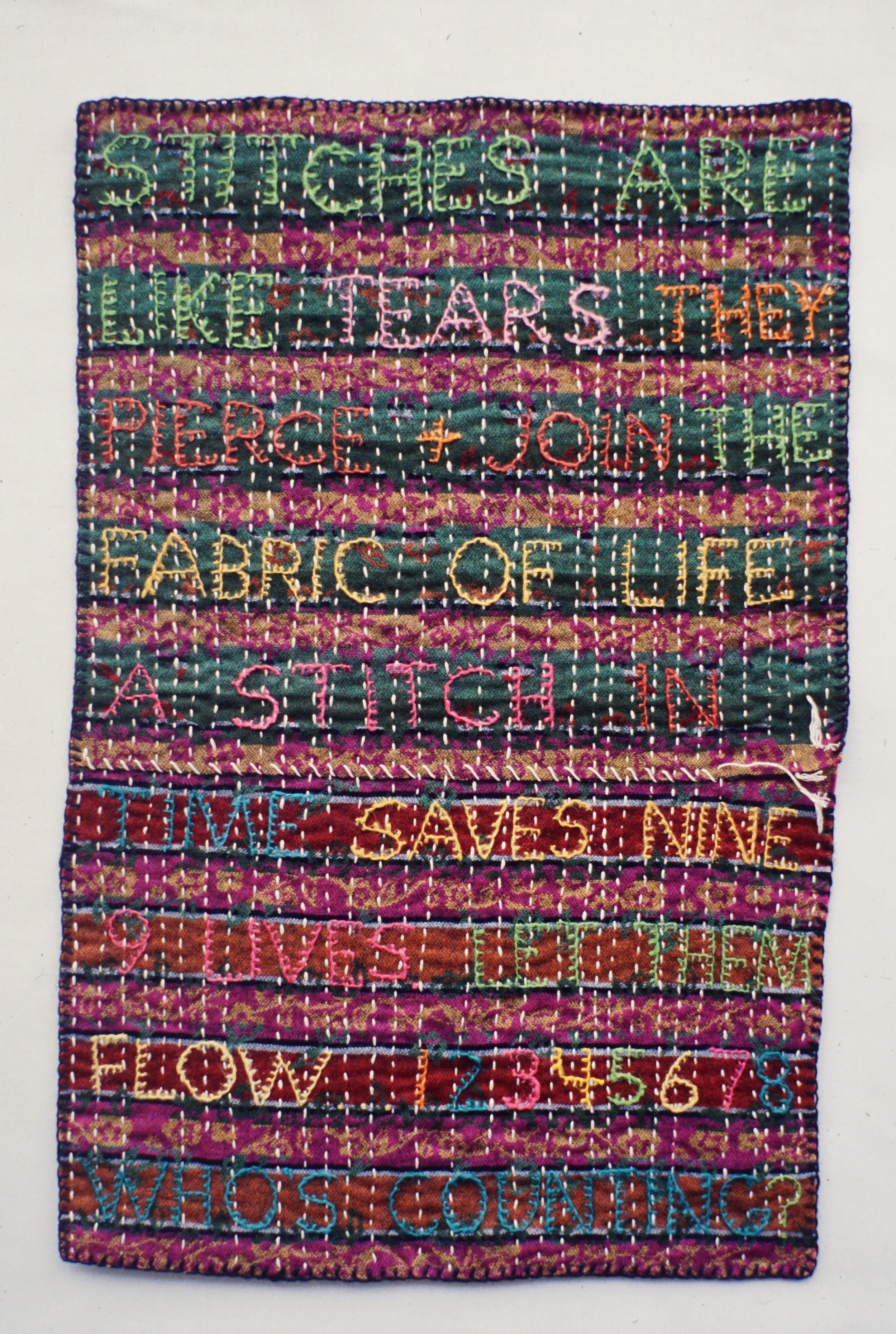 Stitched Poems