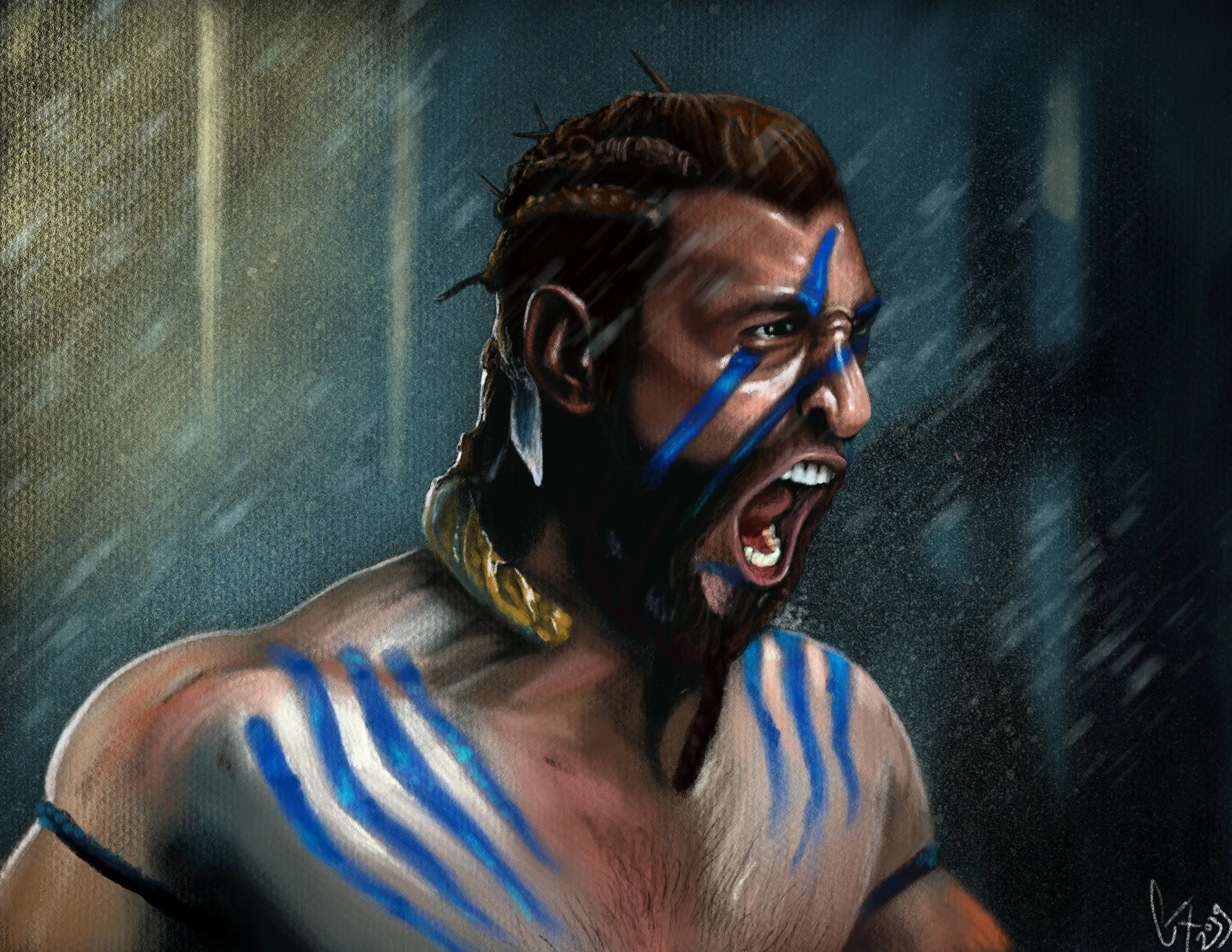 Mad Sweeney (portrait practice) 