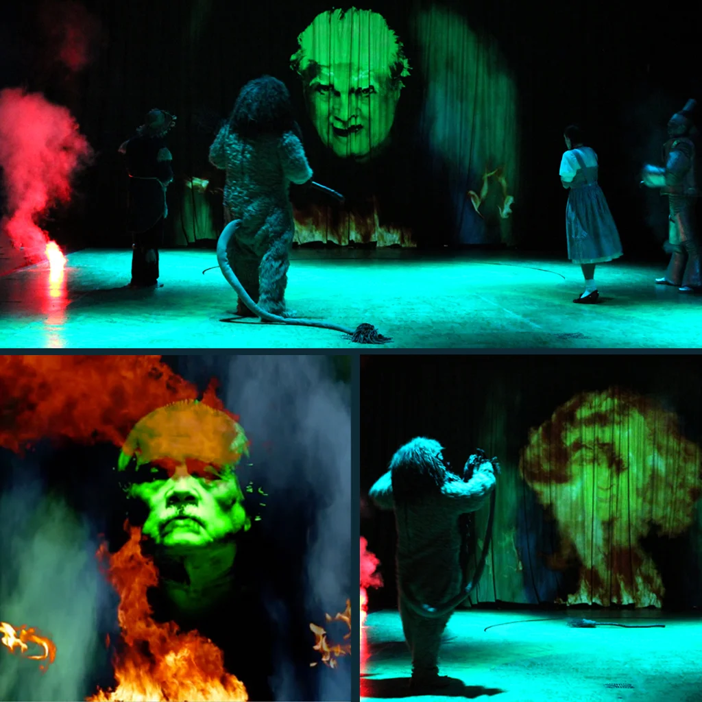 The Wizard of Oz : Westchester Broadway Theater Video Design