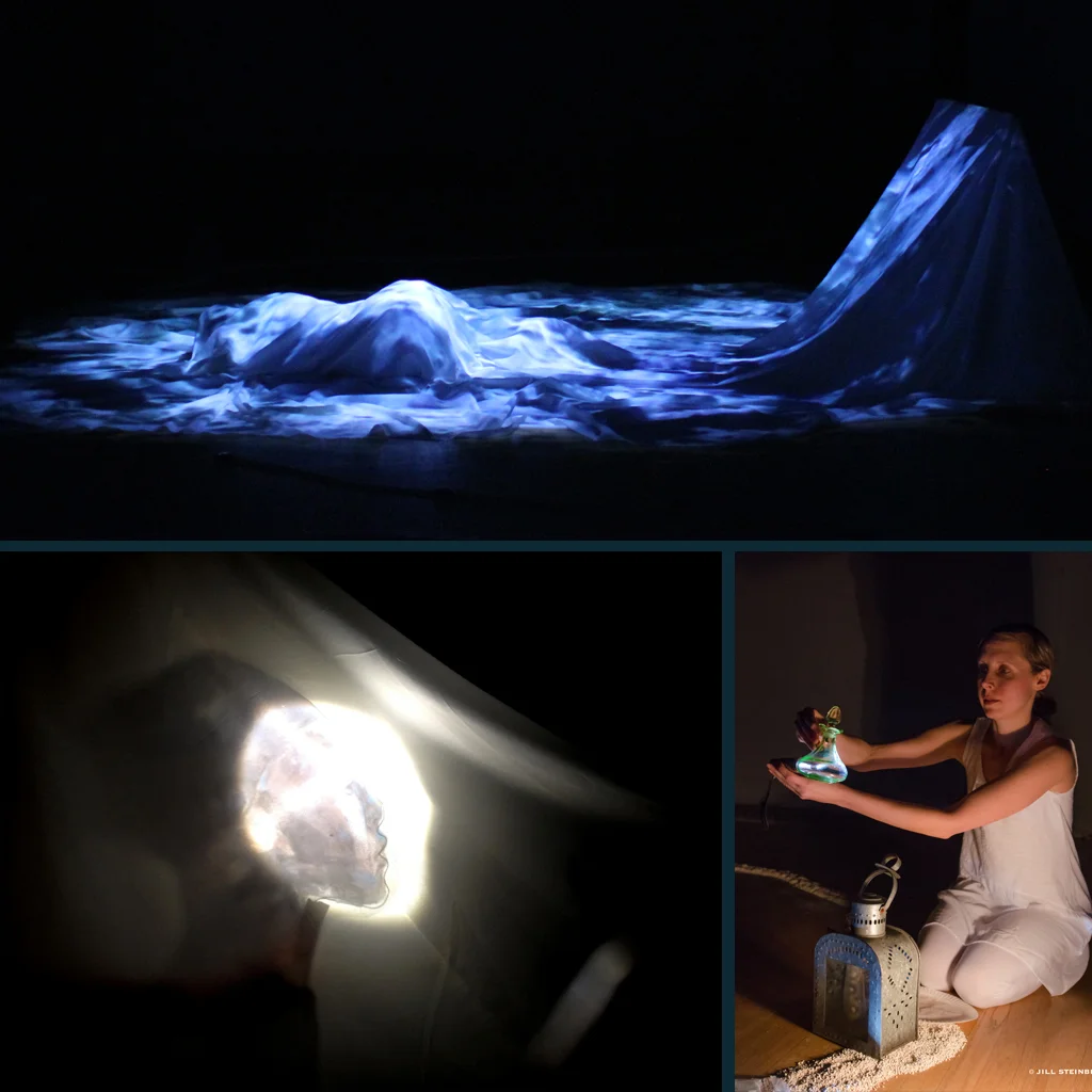 Row: The Woman Who Rows the Boat of Her Imagination : Brooklyn Arts Exchange Scenic, Video & Object Design