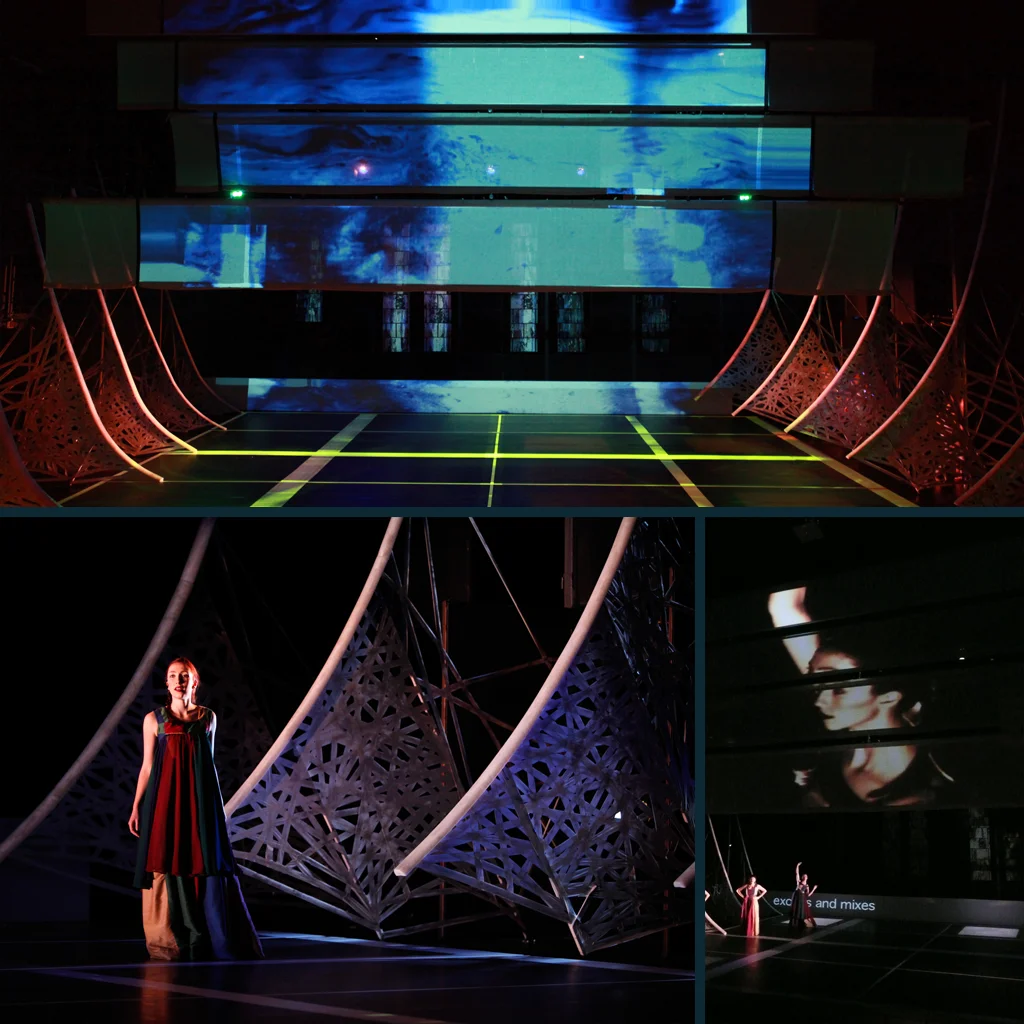 Dice Thrown : Walt Disney Modular Theater Scenic Design