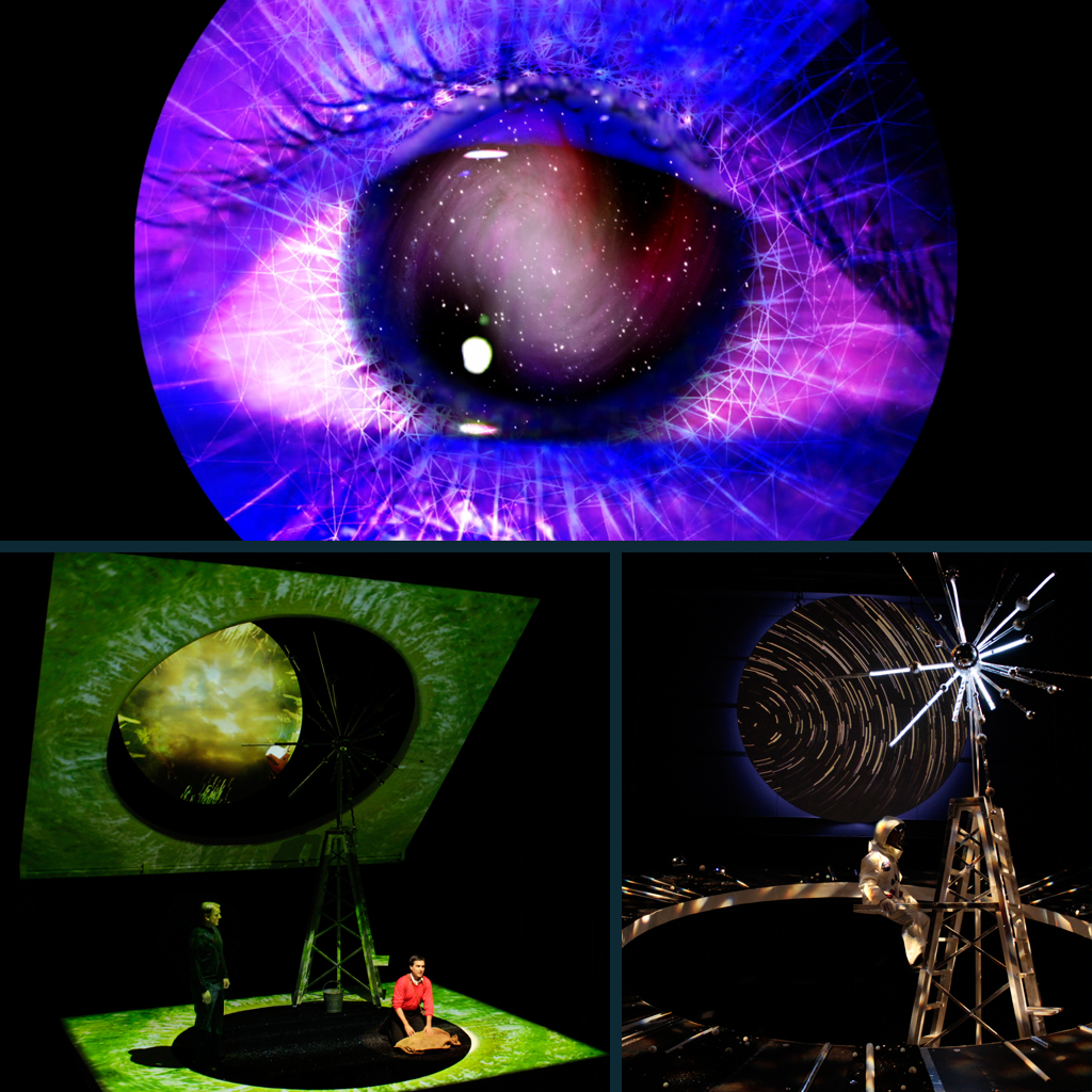 The Astronaut's Tale : BAM Fishman Space Projection Design