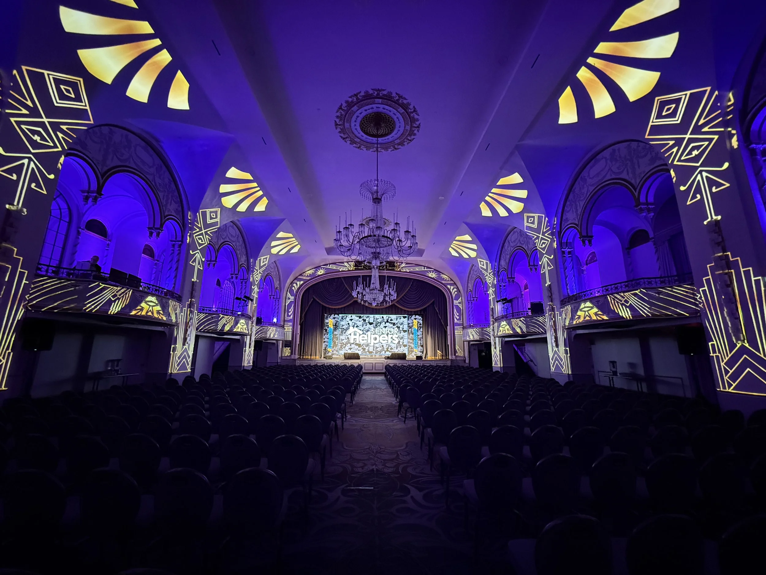 SENIOR HELPERS ANNUAL CONFERENCE | Projection Mapping Content Design