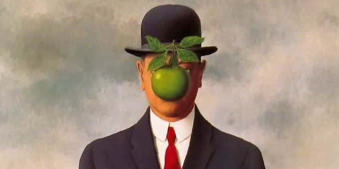 The Son of Man, 1964 by Rene Magritte
