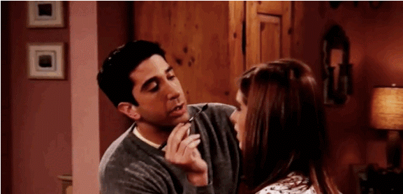 …But, don't break your arm to find something for him to do for you. Rarely are men great makeup artists.