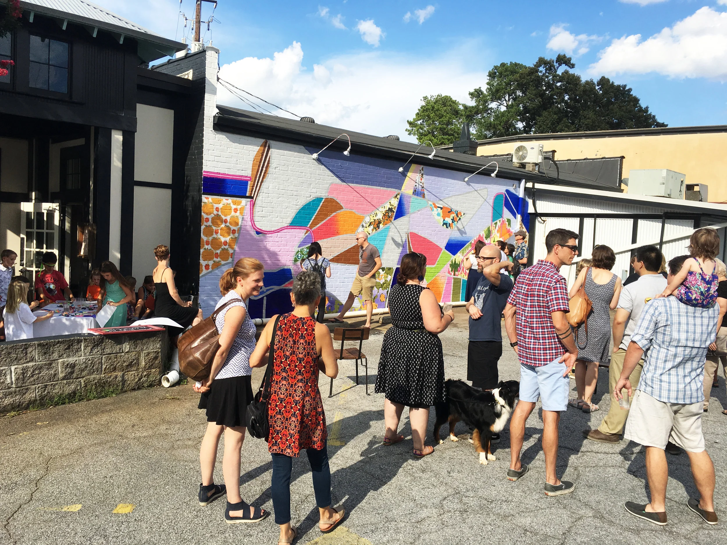 Mural Unveiling at LRG Provisions