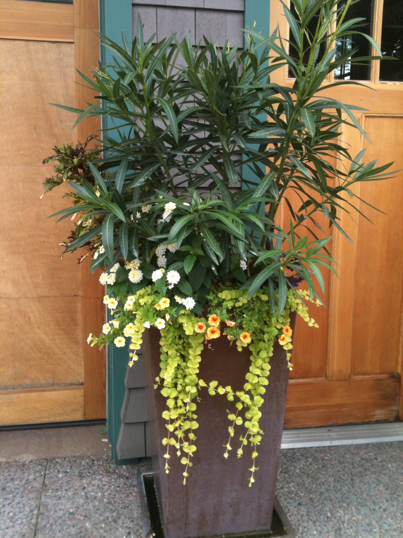  Fairfax in copper to flank the garage doors in Clayton New York.  18” t x 13” b x 32” h cost now is approx $690 plus shipping.   