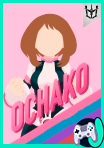 Ochaco Hair