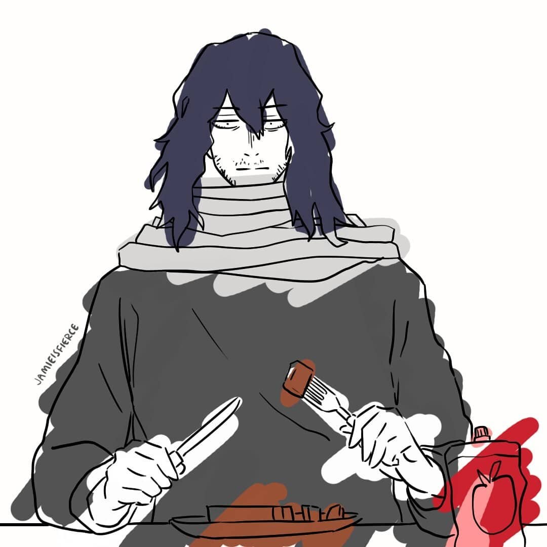 Aizawa trying to eat in peace
.
.
.
#bnhafanart #bokunoheroacademia #bokunoheroacademiafanart #myheroacademiafanart #myheroacademia #shoutaaizawa #aizawashouta #aizawa #aizawafanart #eraserhead