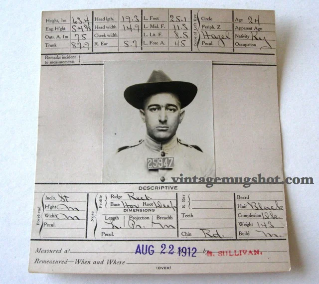 1912 - Scandalous Uniformed Man