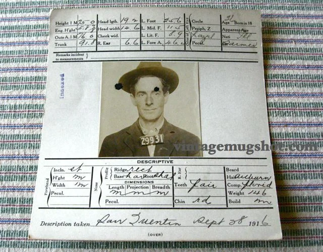 1916 - Parole Violator from Illinois