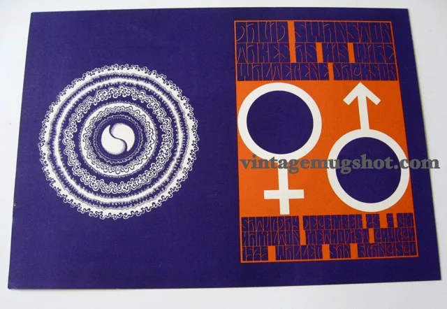 1967 - Hippie Wedding Invitation by Wes Wilson