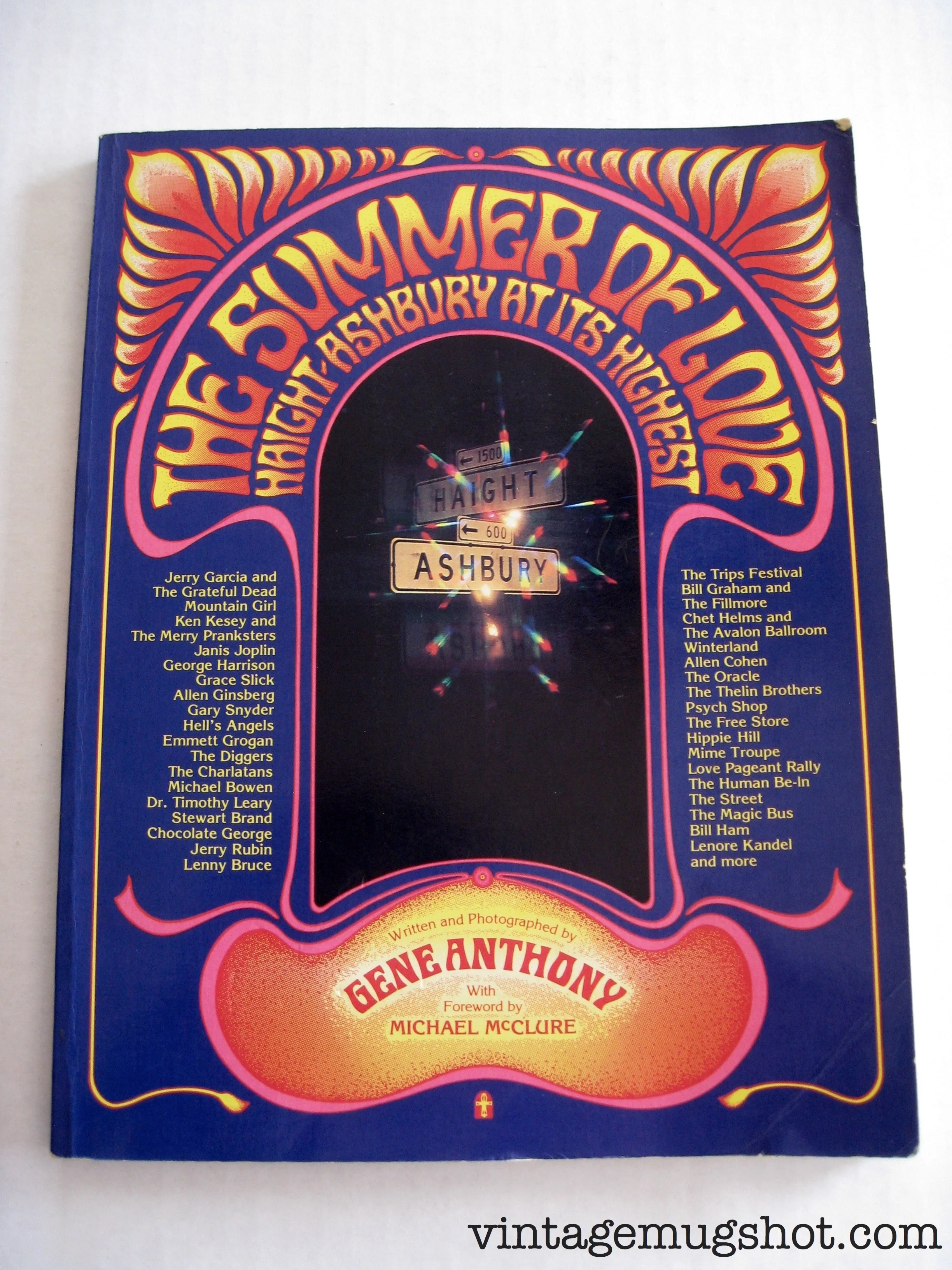 Summer of Love Photo Book by Gene Anthony 1st Edition