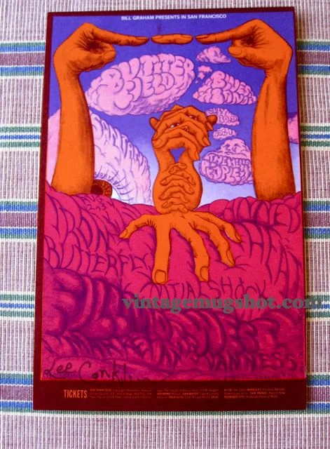 1968 - Santana Concert Postcard Signed by Artist