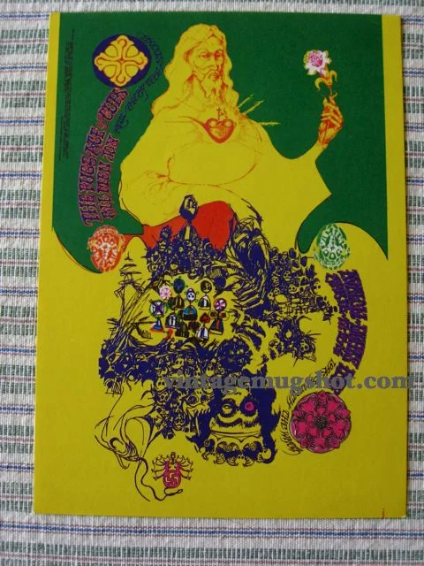 1968 - Fugs Concert Postcard FD 114