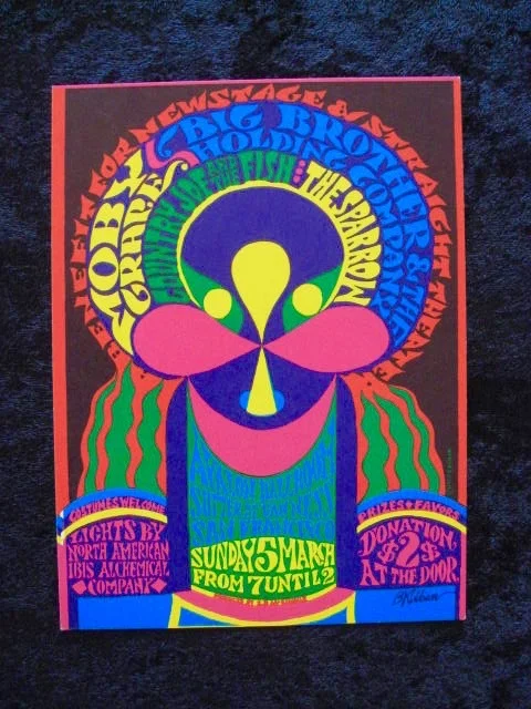 1967 - Straight Theater Benefit Handbill