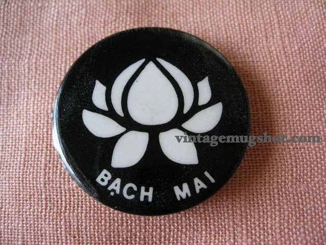 "Bach Mai" Peace Lotus Button