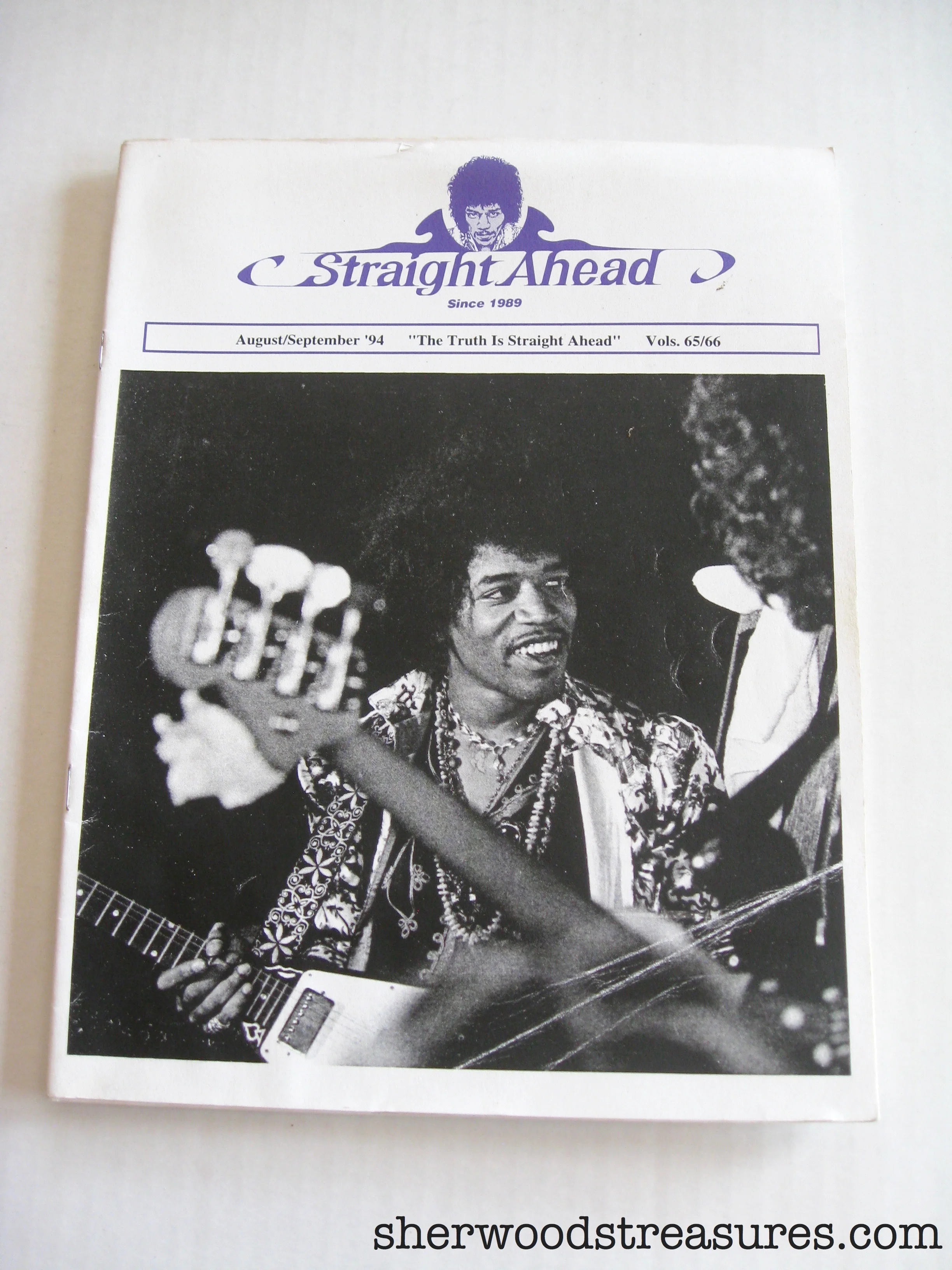 1996 - Jimi Hendrix Straight Ahead International Fanzine #83/84