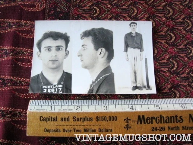 1954 - Wide-Eyed 18-Year-Old Strong Arm Robber
