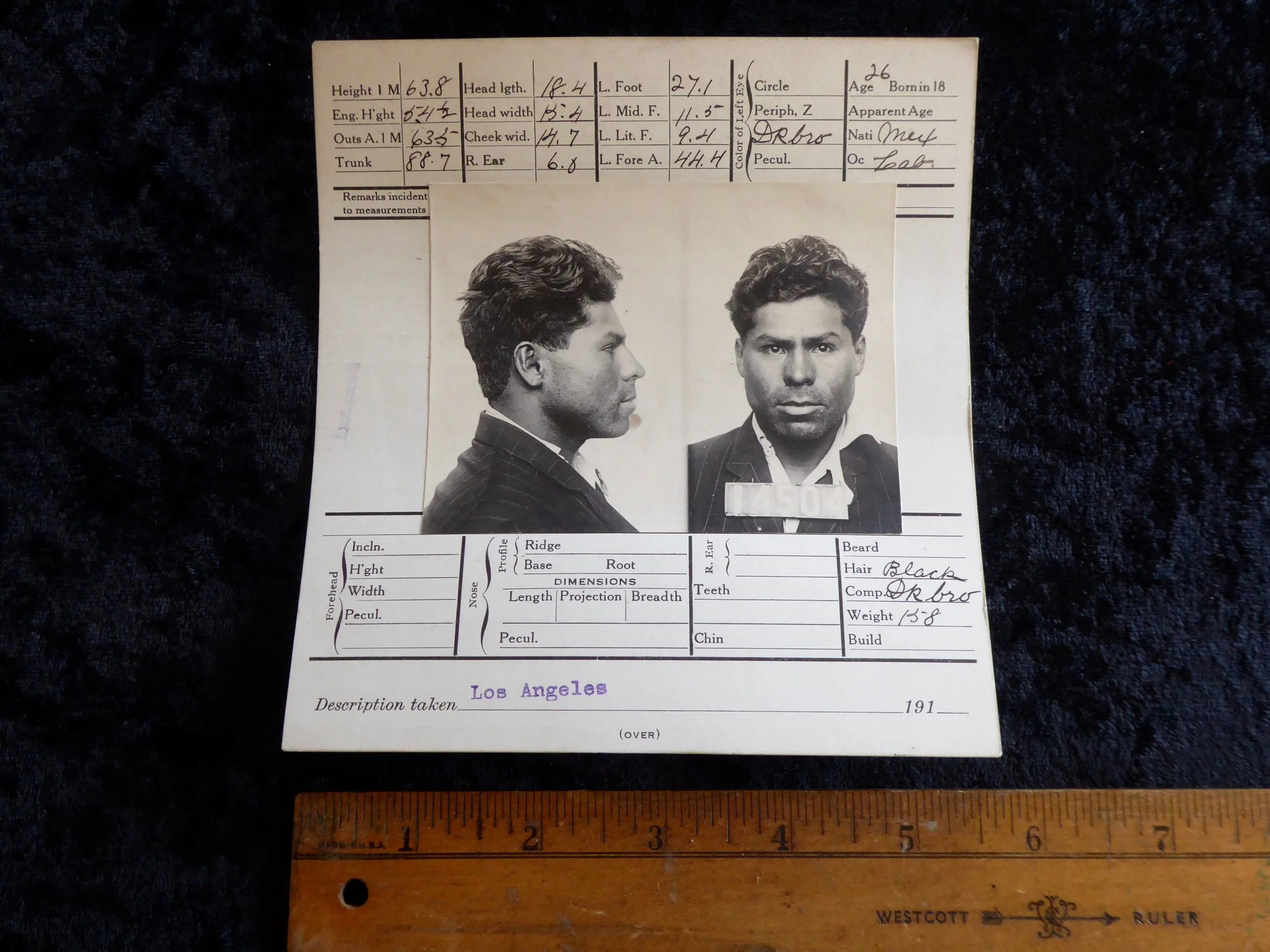 1916 - 26-Year-Old Suspected Murderer
