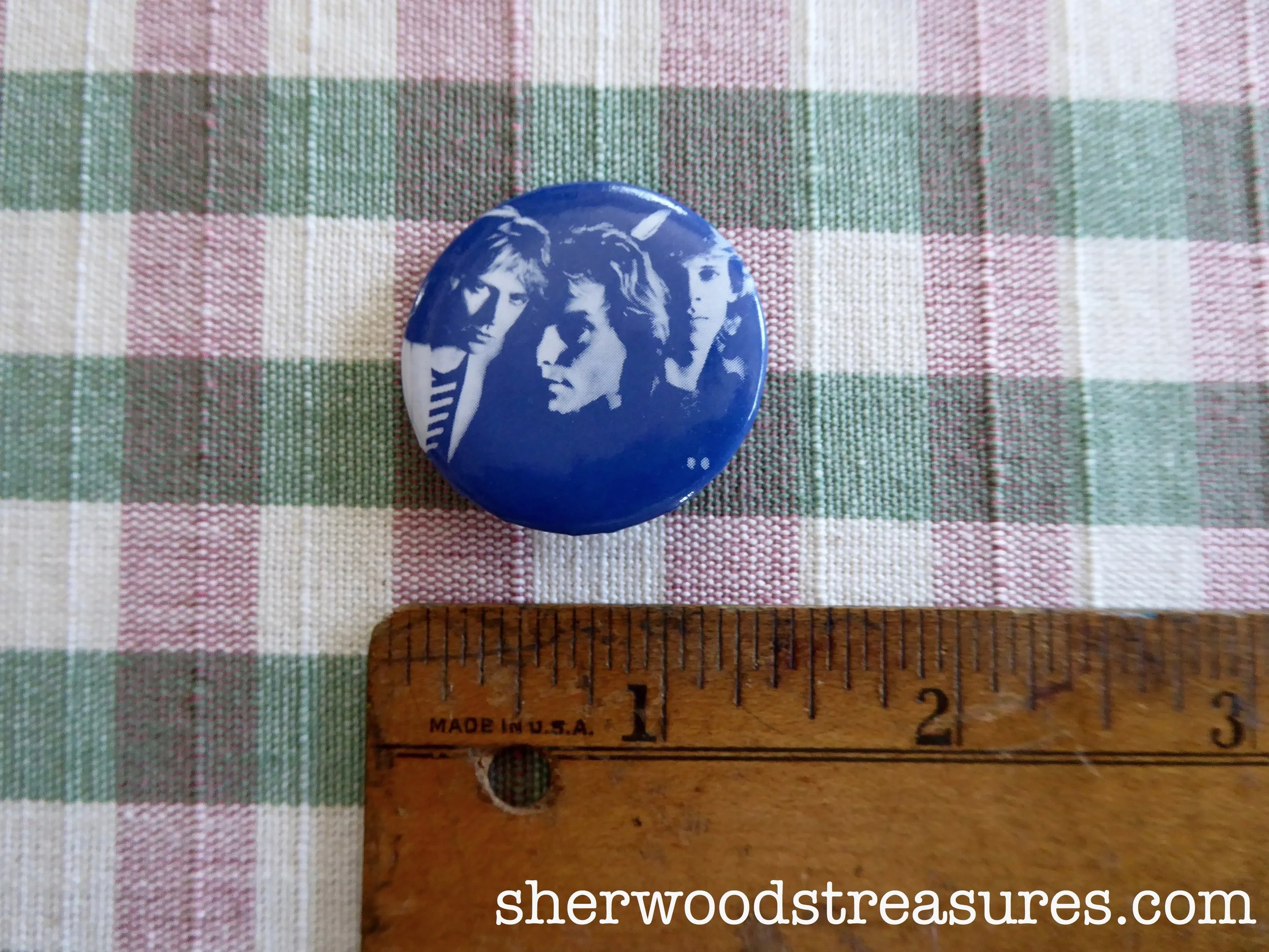 Original 1980s The Police Promo Button