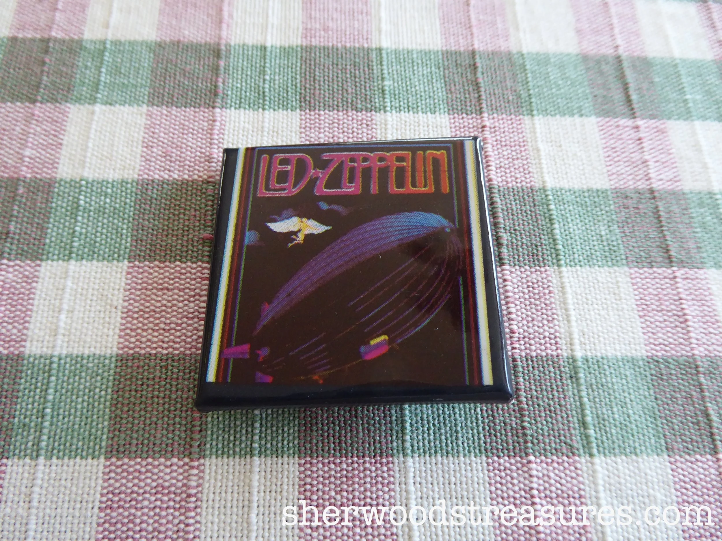 Led Zeppelin Promo Button