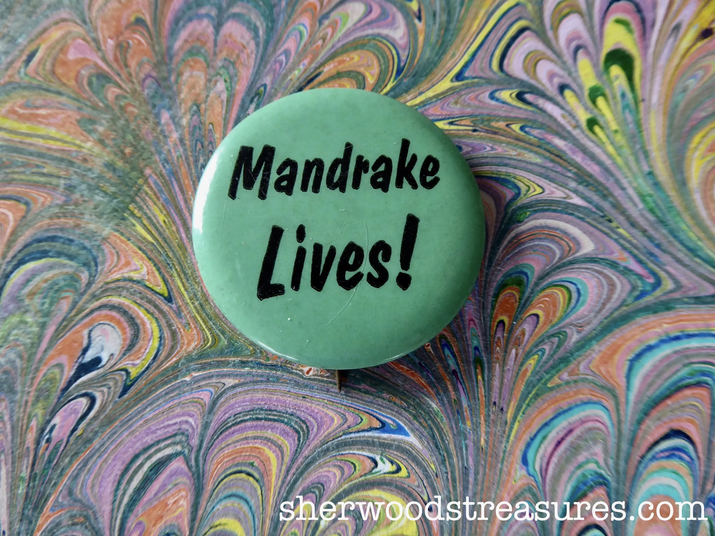 "Mandrake Lives!" Button