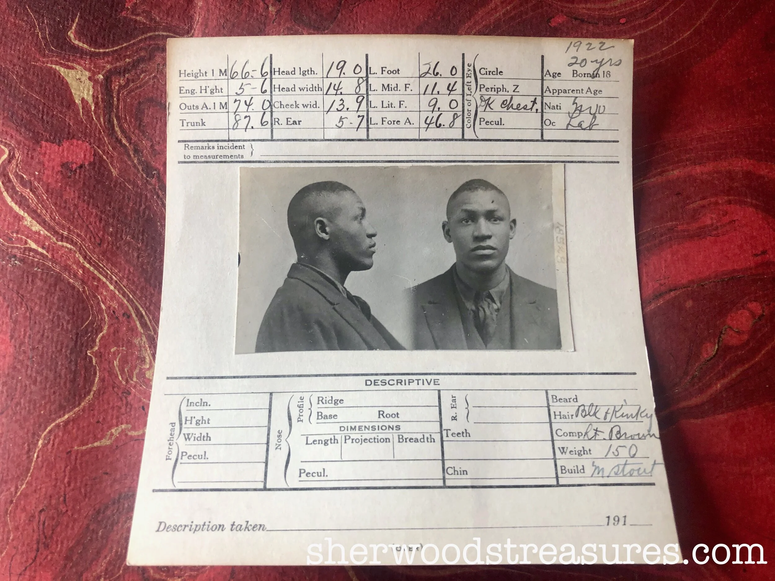 1922 - Young Good-Looking Pickpocket